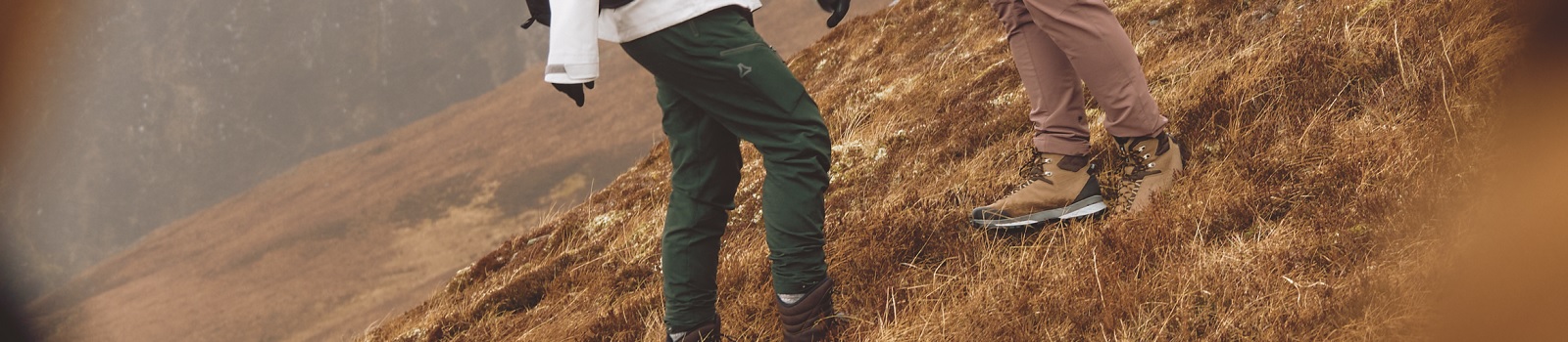 Schöffel Hose im Freien in Aktion - Imagebild