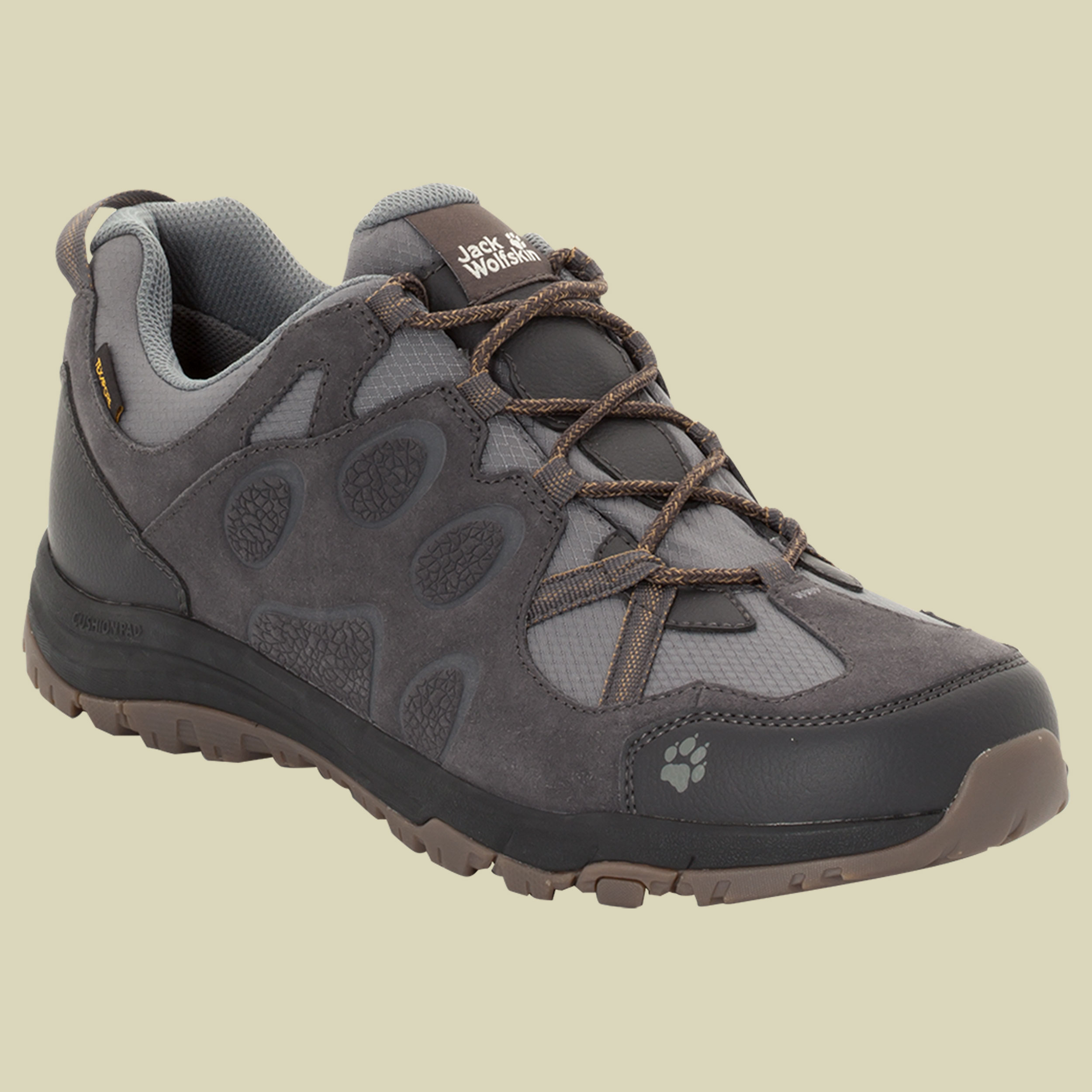 Jack Wolfskin Rocksand Texapore Low Men Herren Wander und Freizeitschuh naturzeit