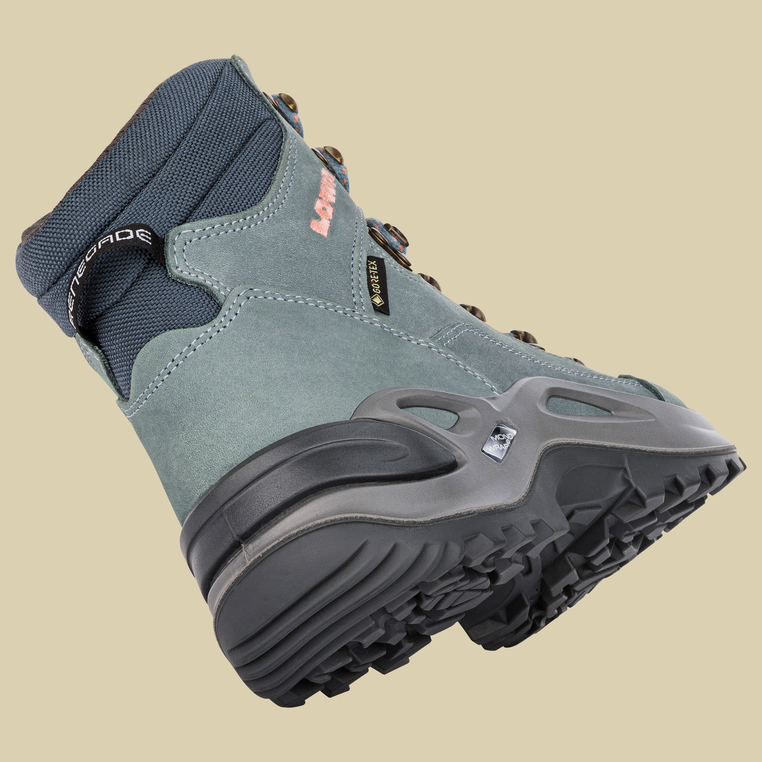Renegade GTX Mid Women Größe UK 7,5  Farbe eisblau/lachs