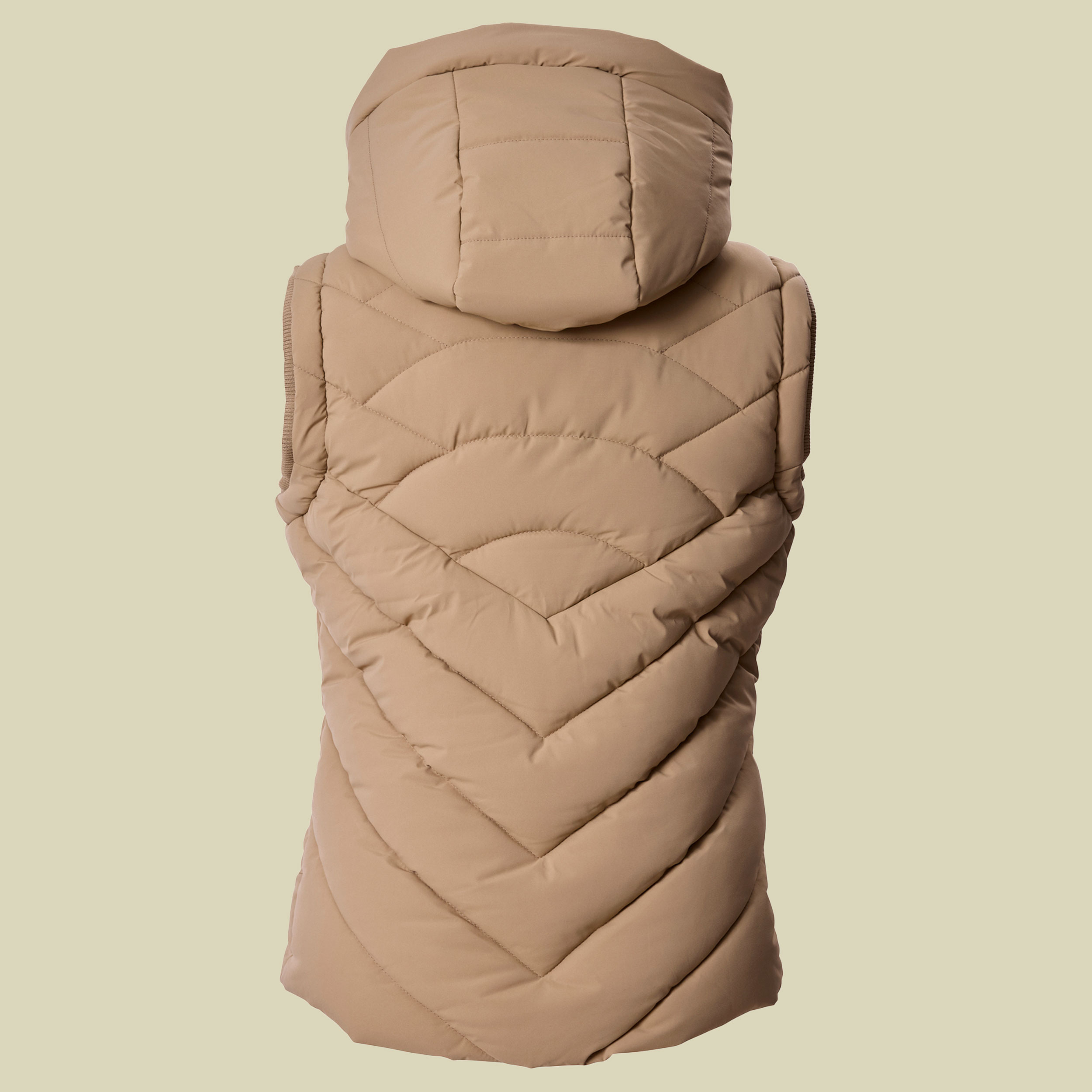 Steppweste mit Kapuze Women 42 beige - sand