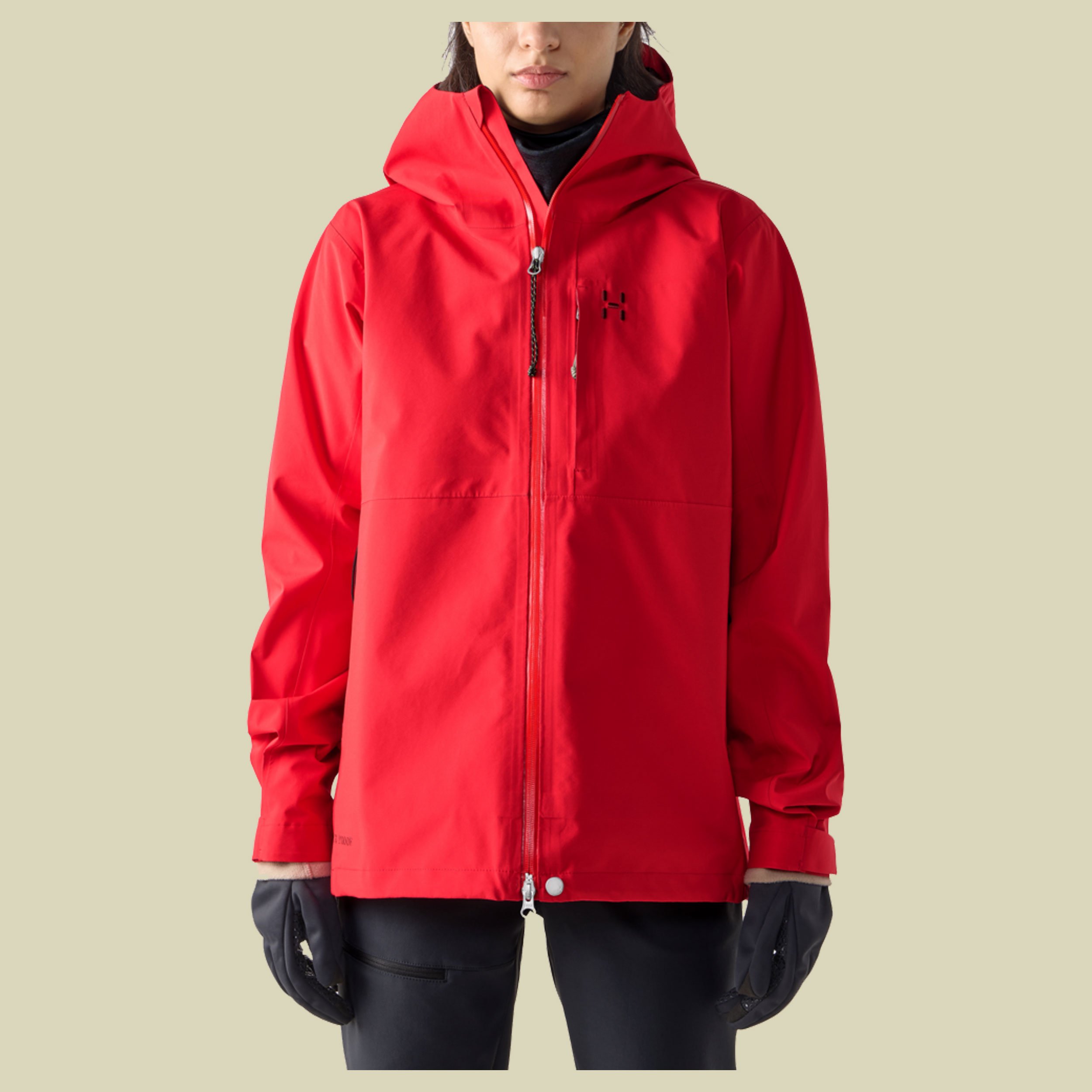 Front Proof II Jacket Women XL rot - bright red