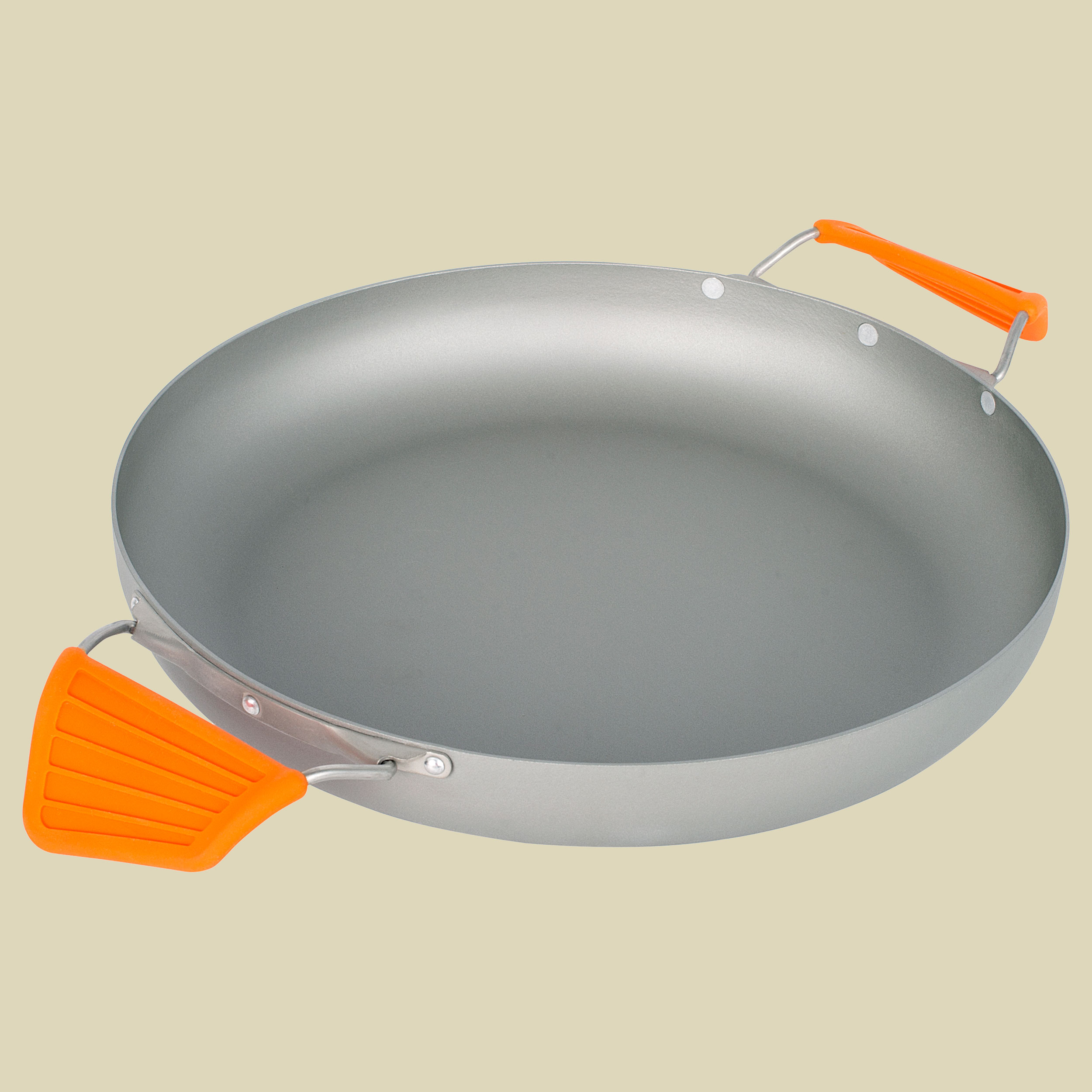 Pan 20 cm Durchmesser 20,32 cm orange handles