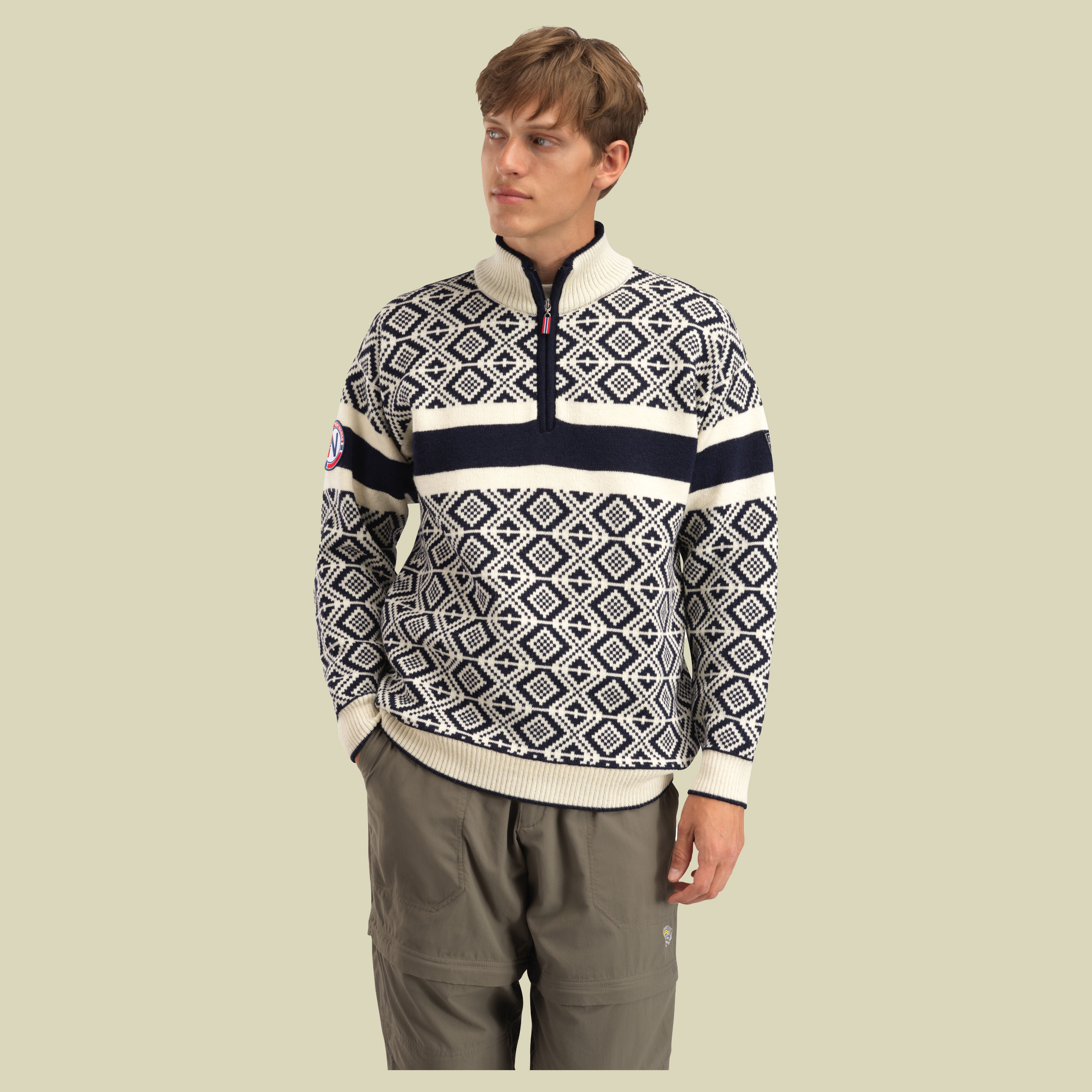 Cortina 2026 Sweater Men XL blau - navy/off white