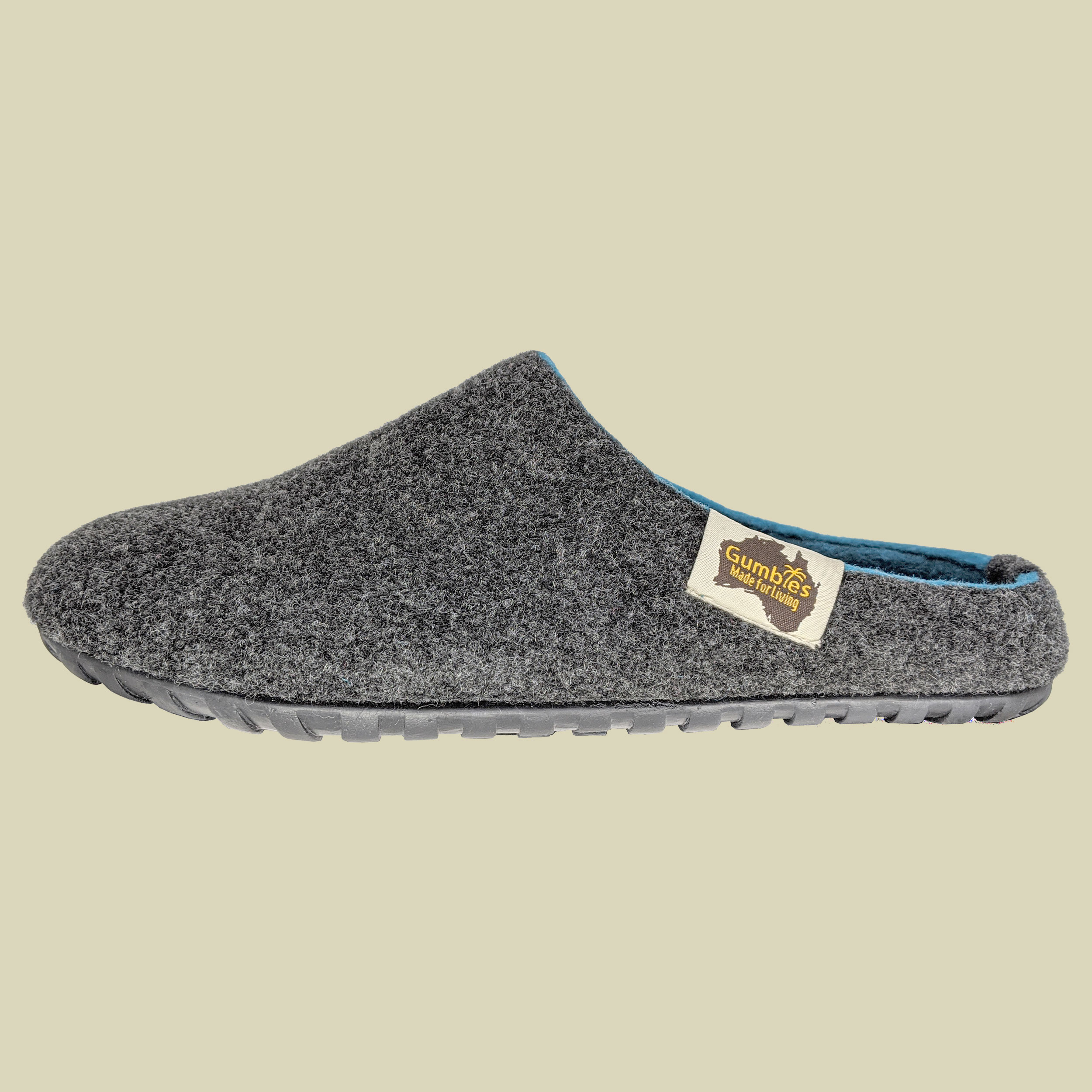 Outback Slipper Men/Women Größe 36 Farbe charcoal/turquoise