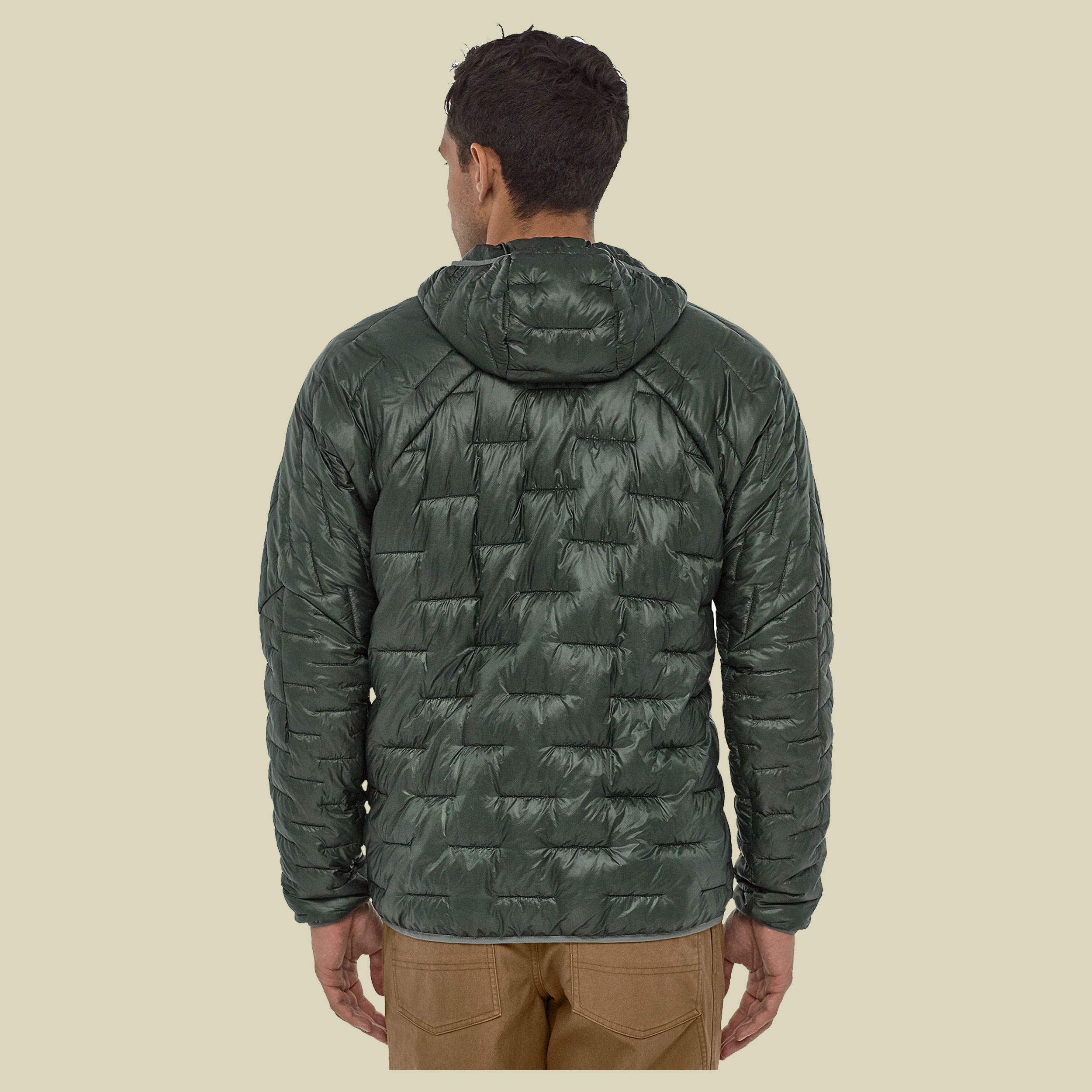 Micro Puff Hoody Men Größe S Farbe carbon