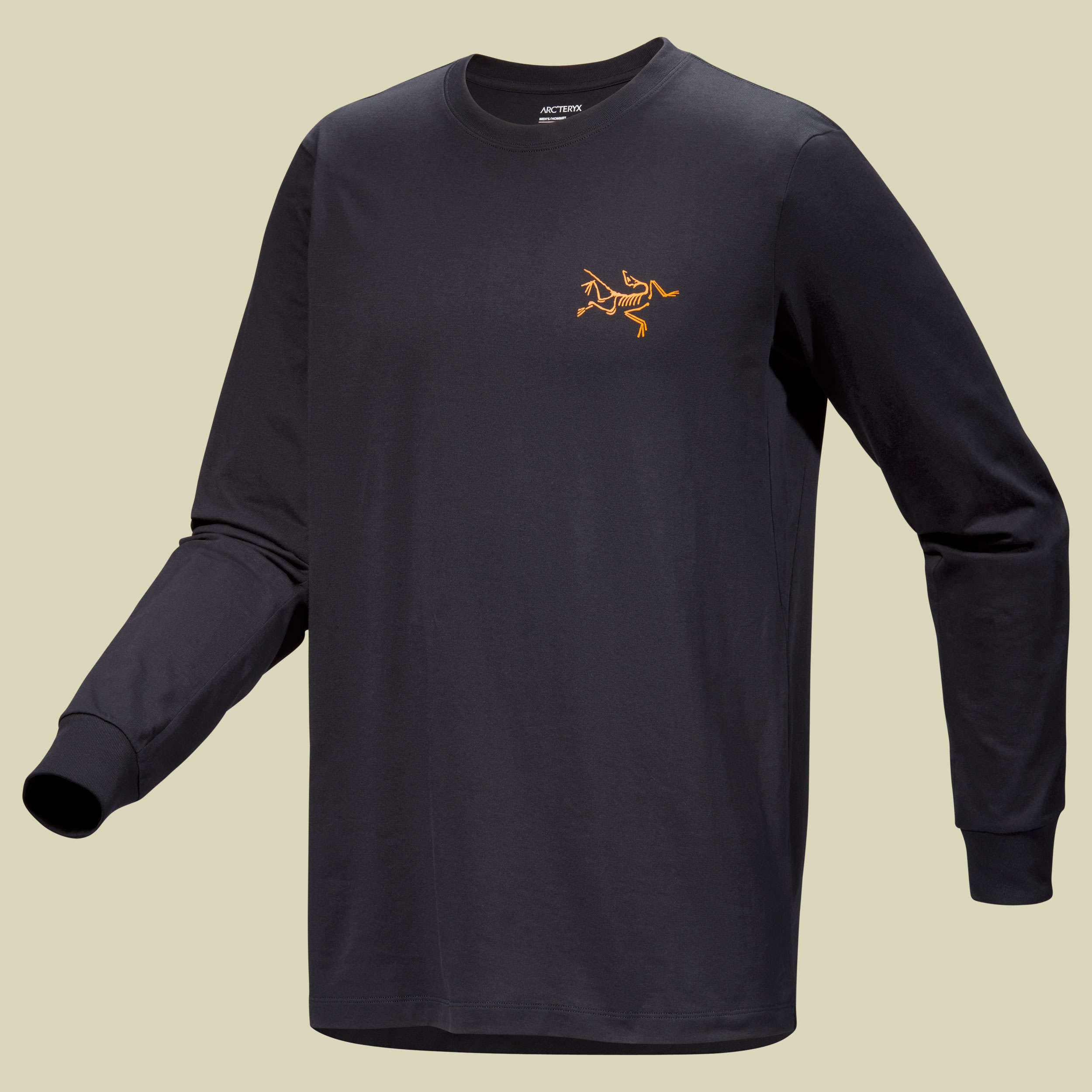 Arc'Multi Bird Logo LS Men schwarz L - black