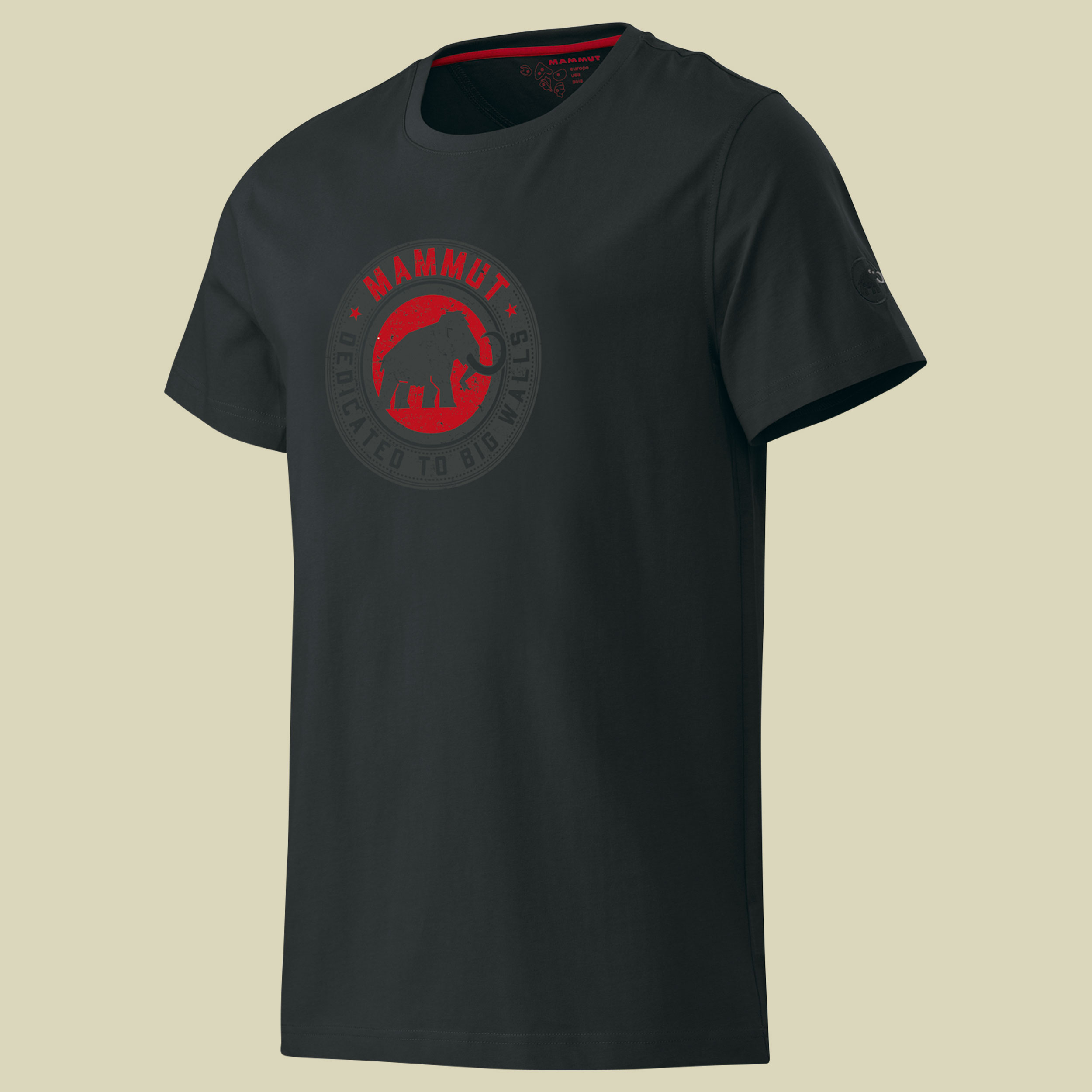 Vintage T-Shirt Men Größe S Farbe black