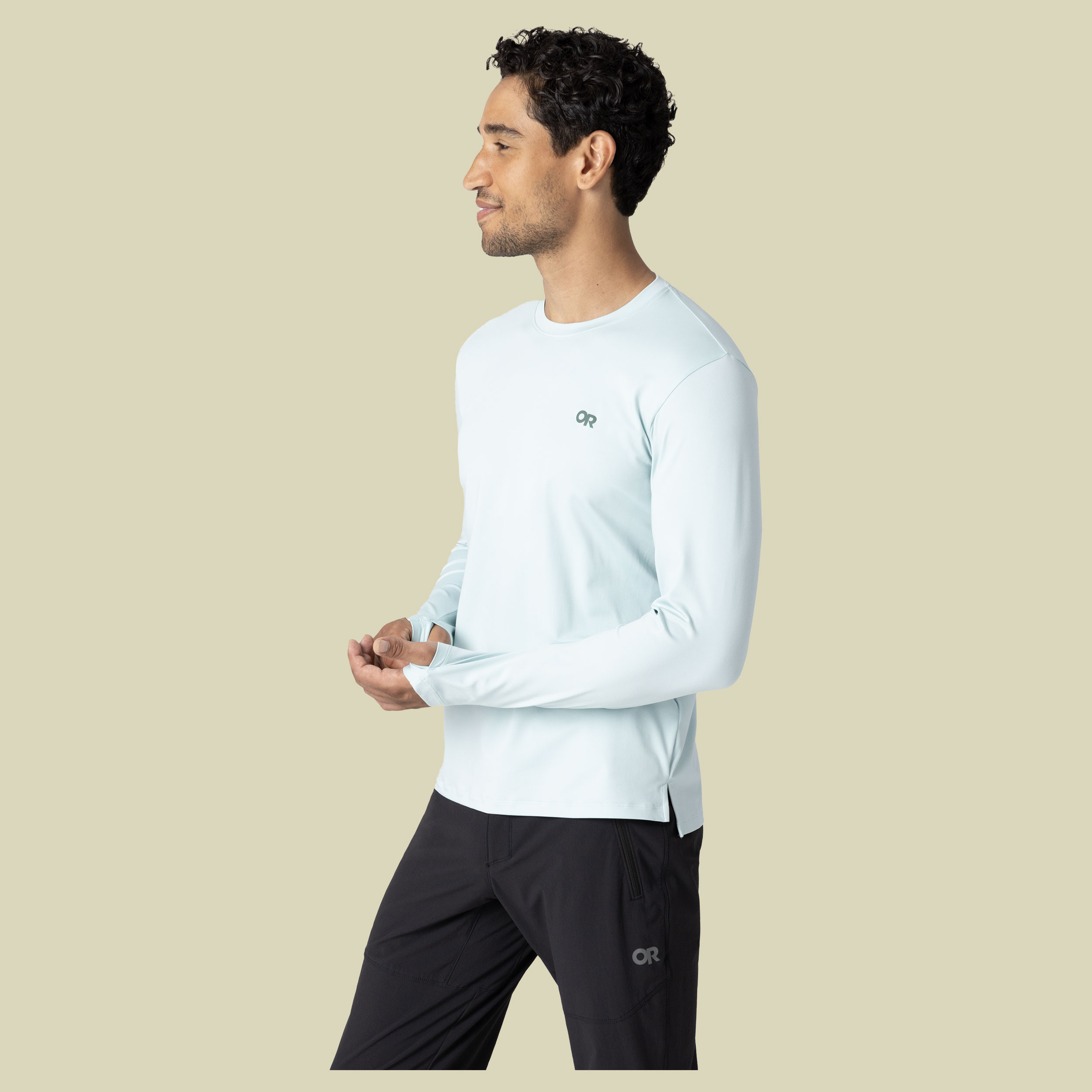 Men`s ActiveIce Spectrum Sun Long Sleeve Tee XL blau - tidal