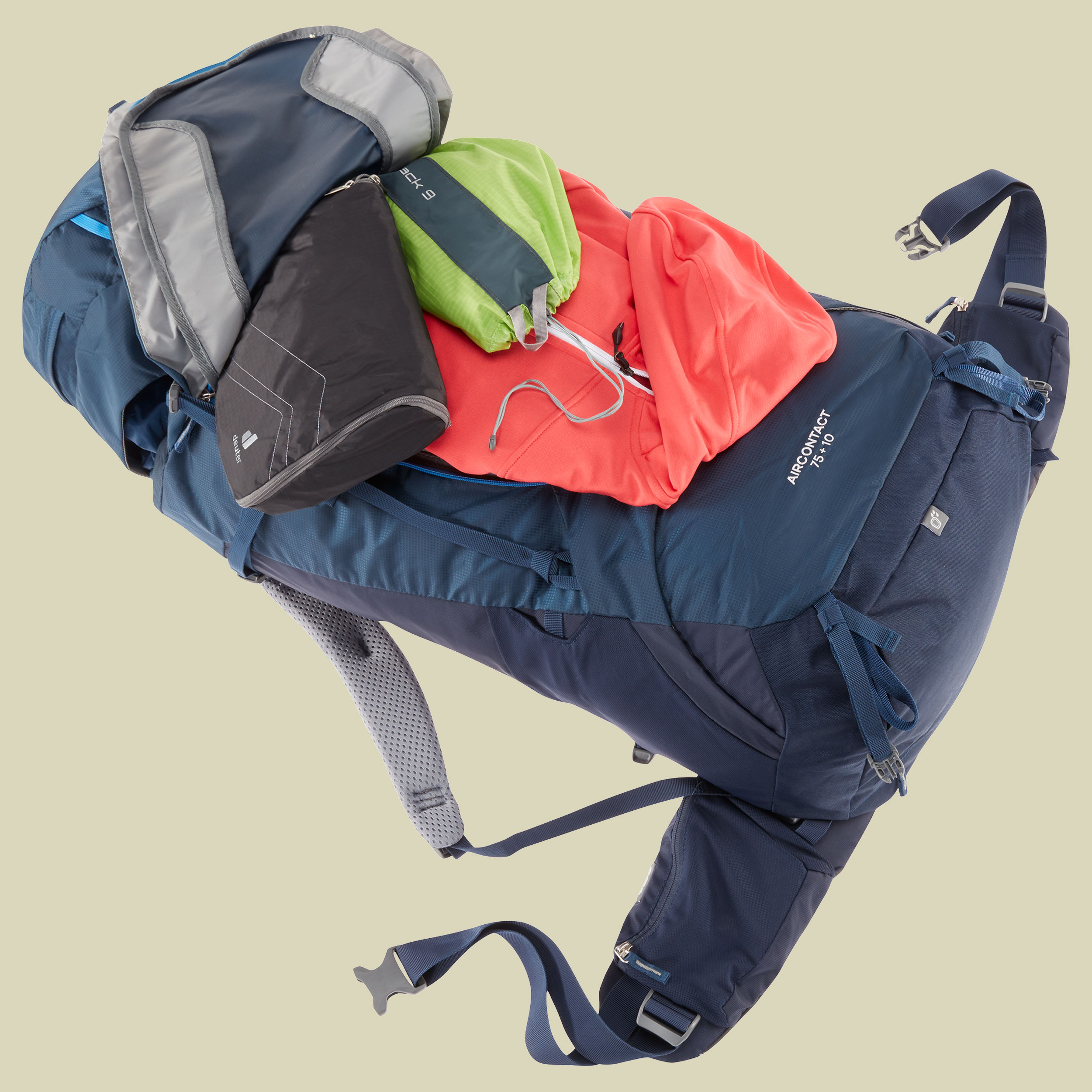 Aircontact 75 + 10 Volumen 75 L + 10 L Farbe midnight-navy