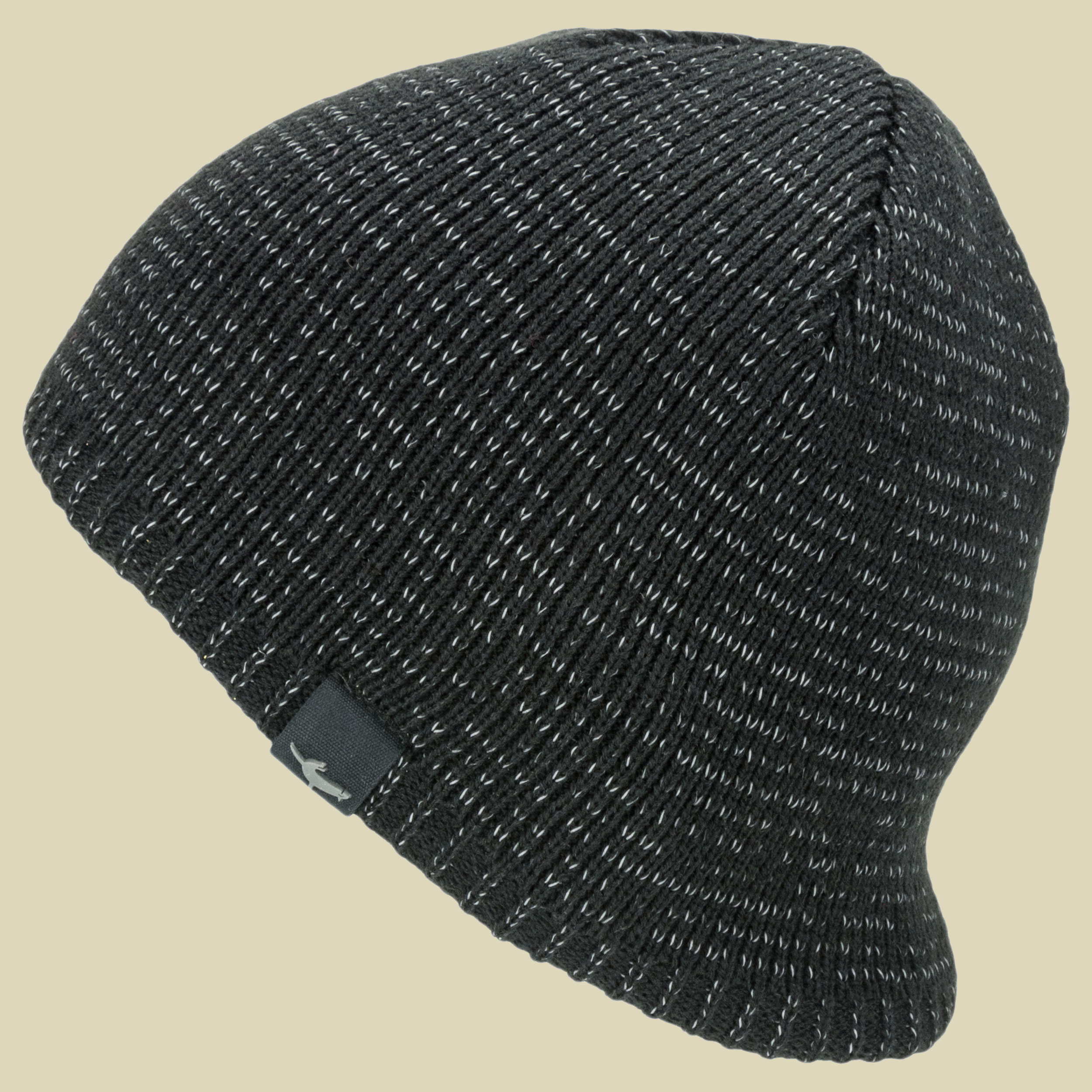 Waterproof Cold Weather Reflective Beanie Größe S-M Farbe black