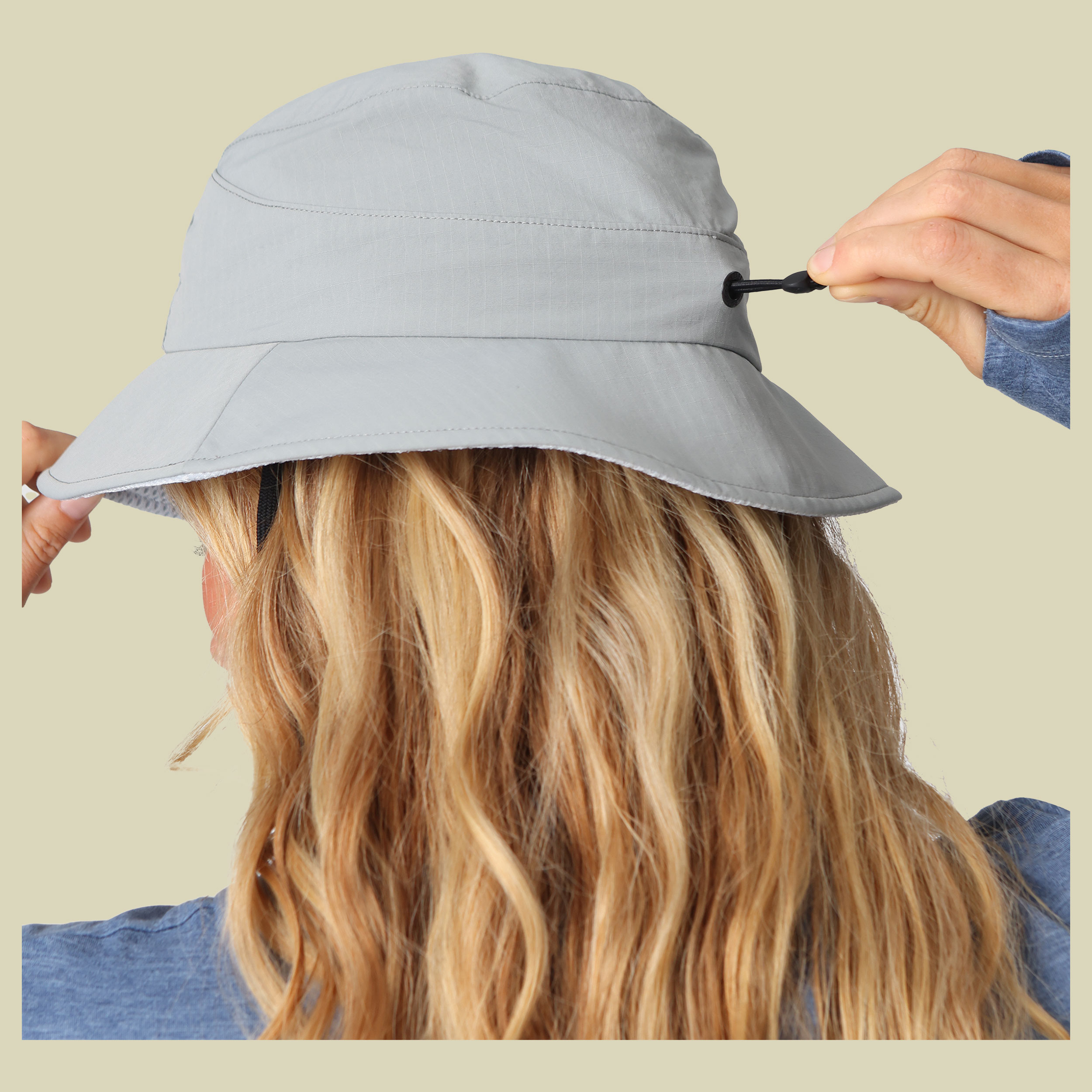 Sun Bucket grau1 XL - light pewter