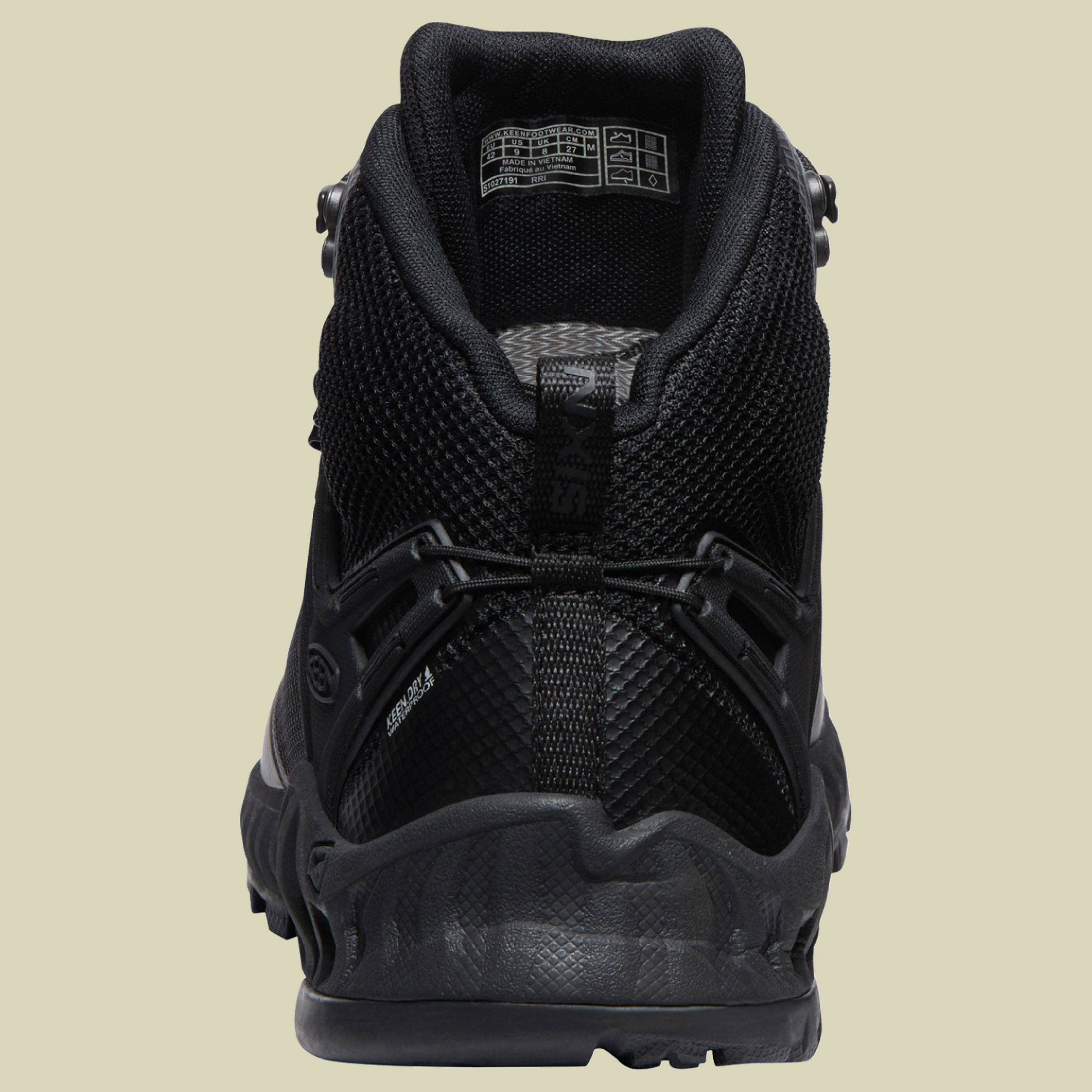NXIS Evo Mid WP Men Größe UK 10,5 Farbe triple black