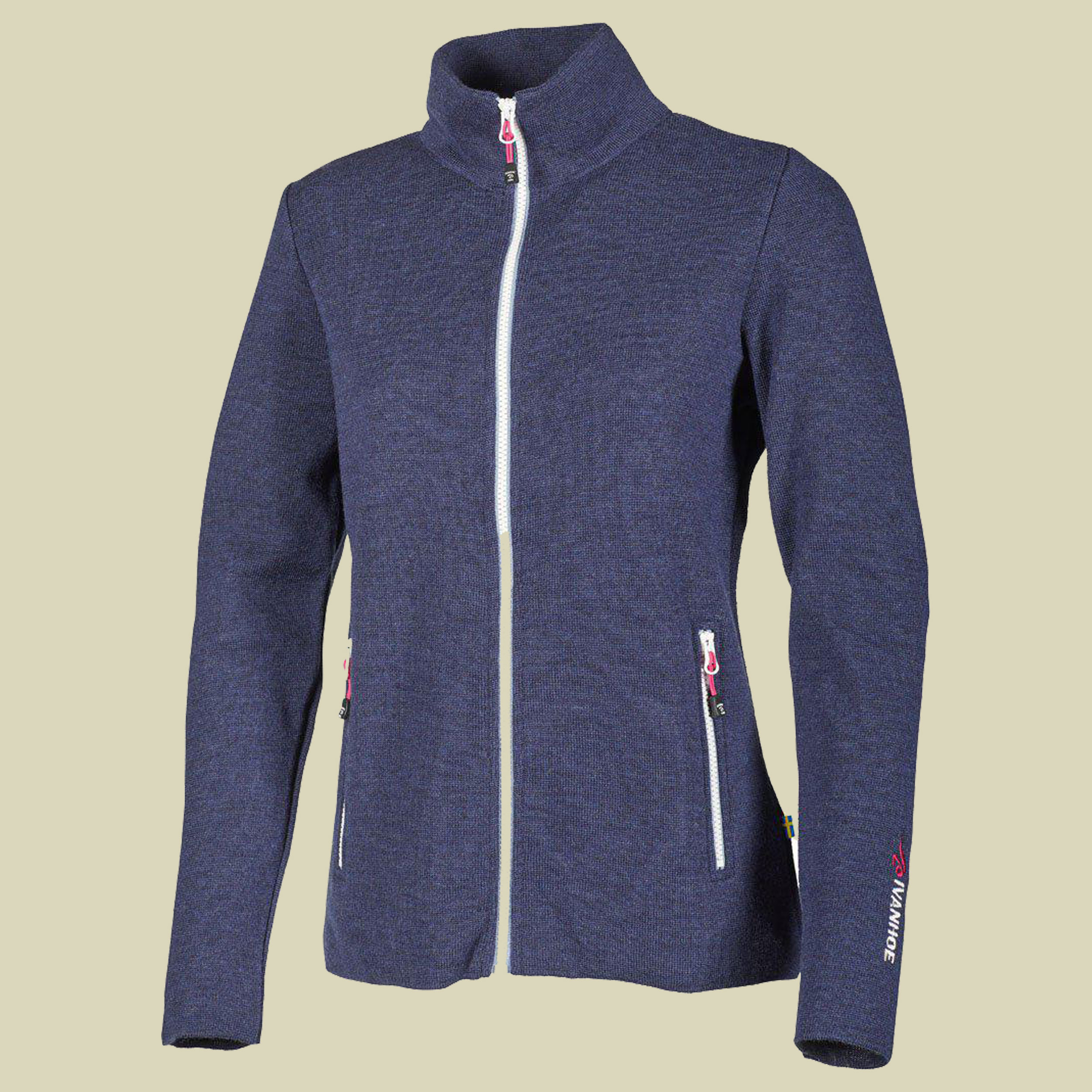 Hedda Full Zip Women Größe 42 Farbe steelblue