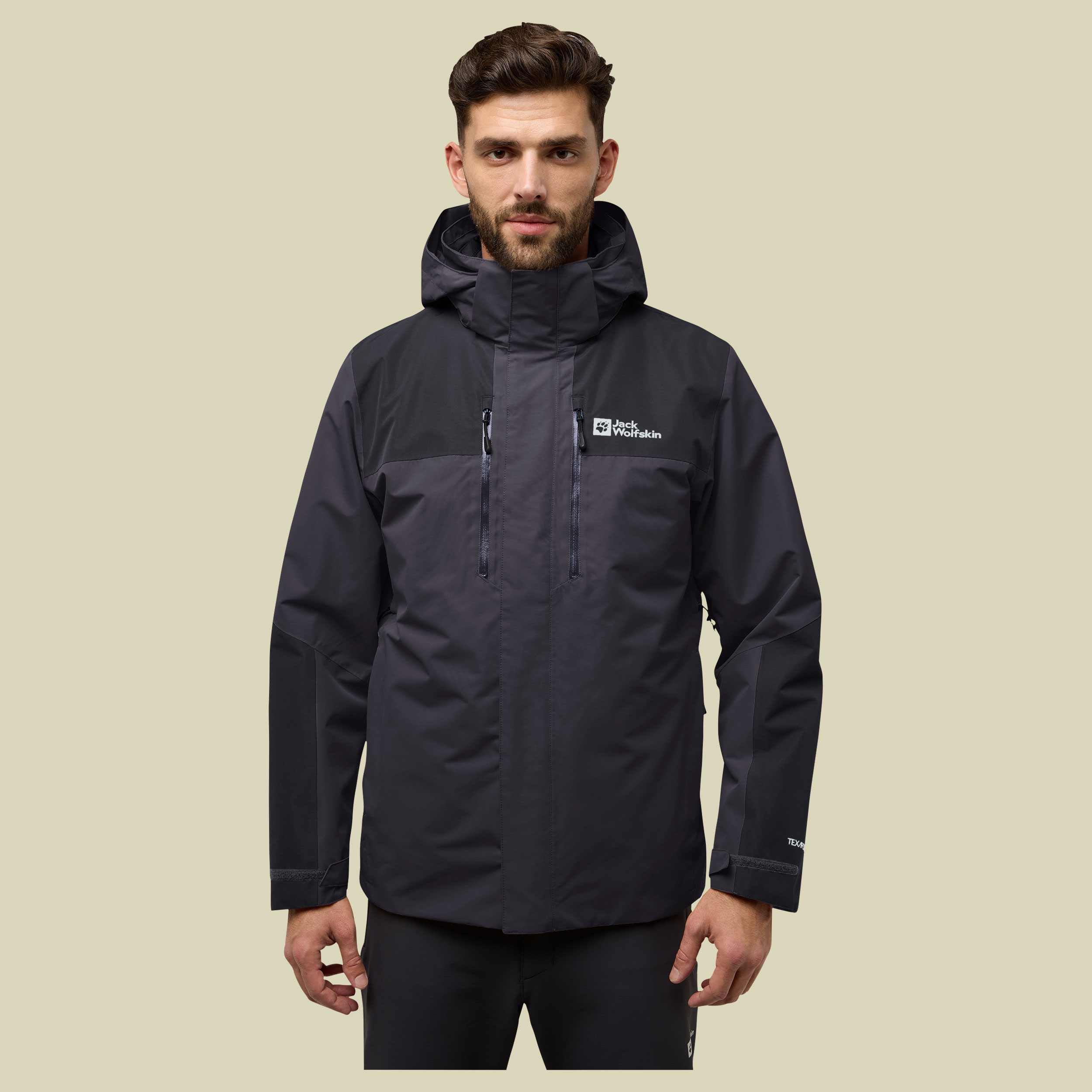 Jasper 3in1 Jacket Men XL grau - phantom