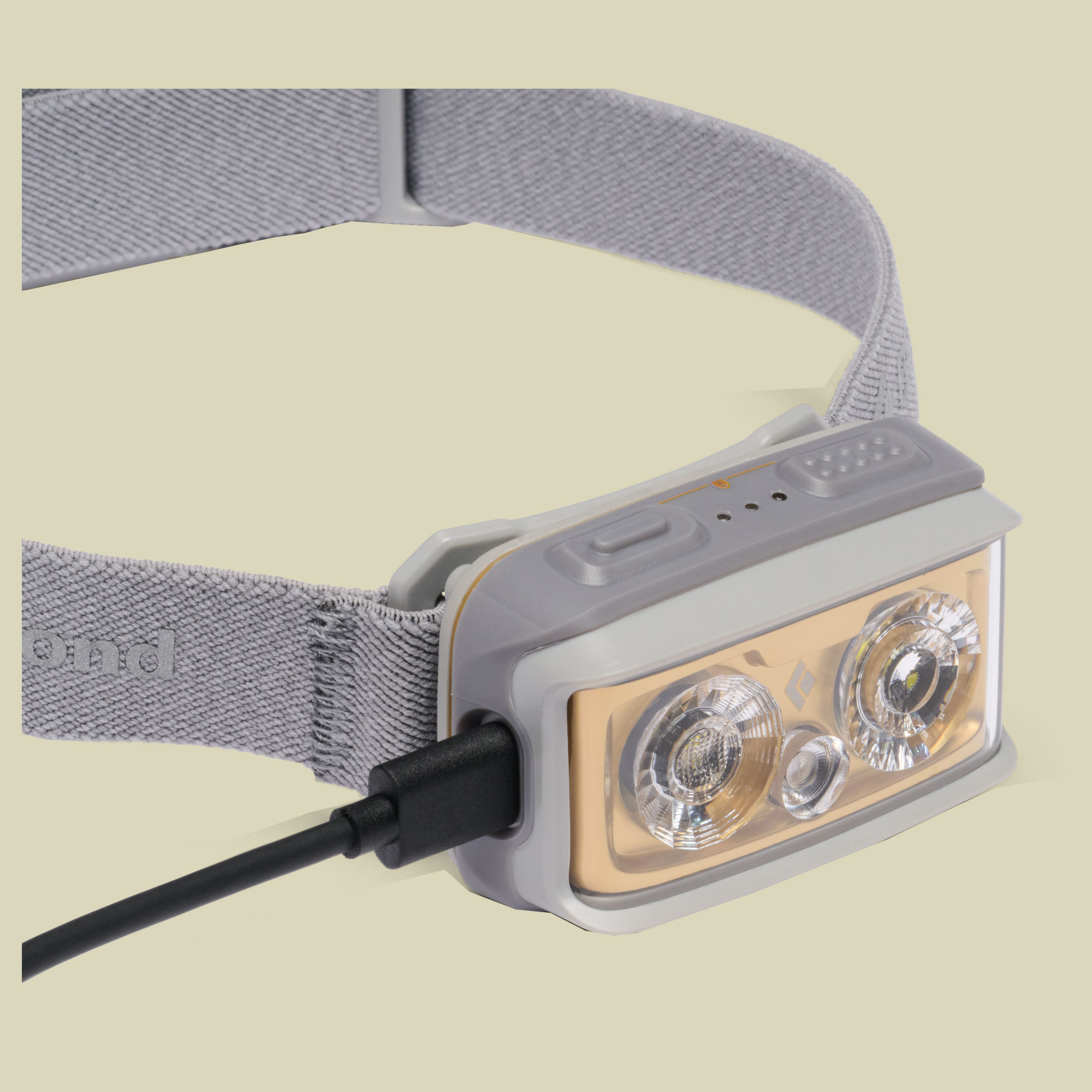 Storm+ Headlamp one size grau - pewter