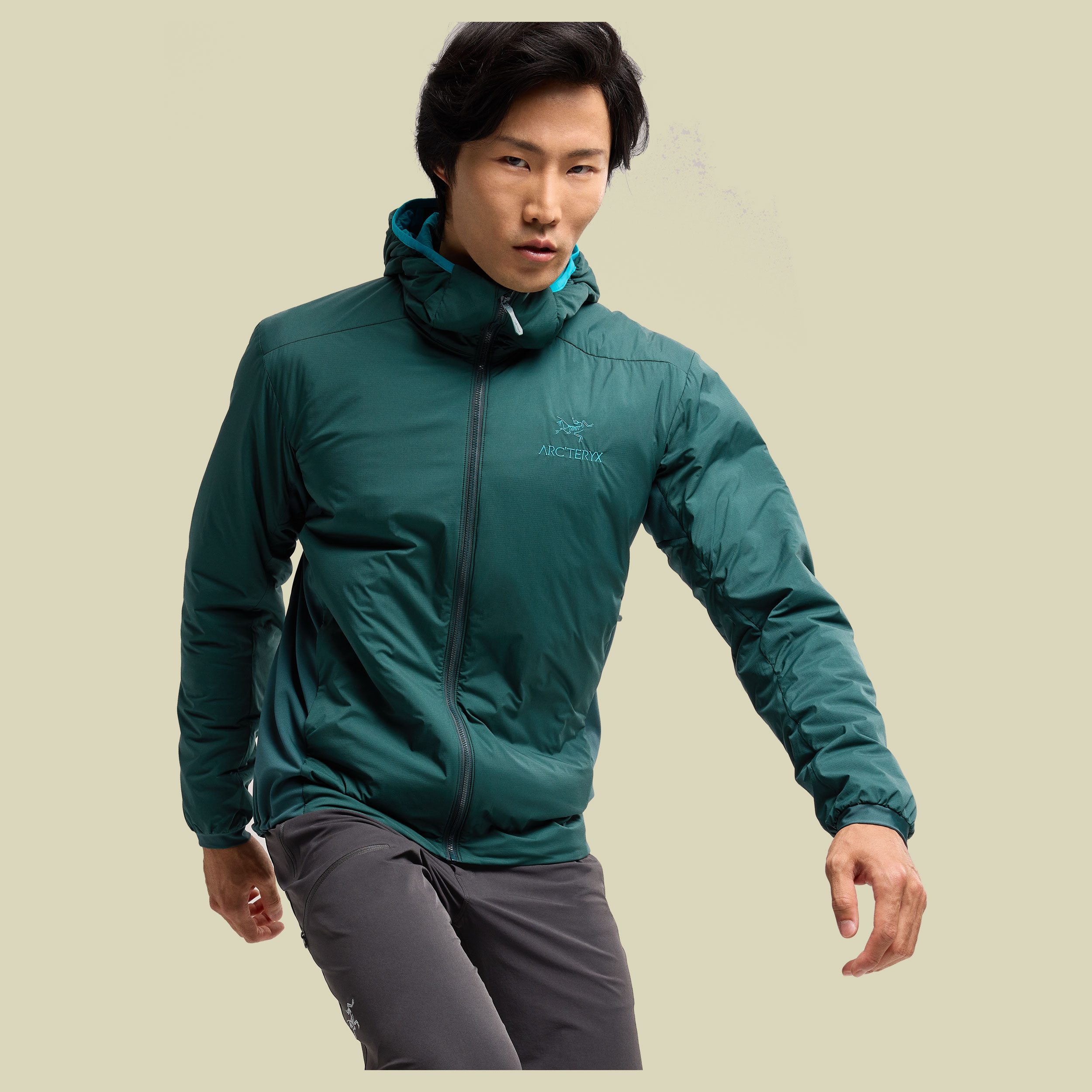 Atom Hoody Men Größe M  Farbe pytheas