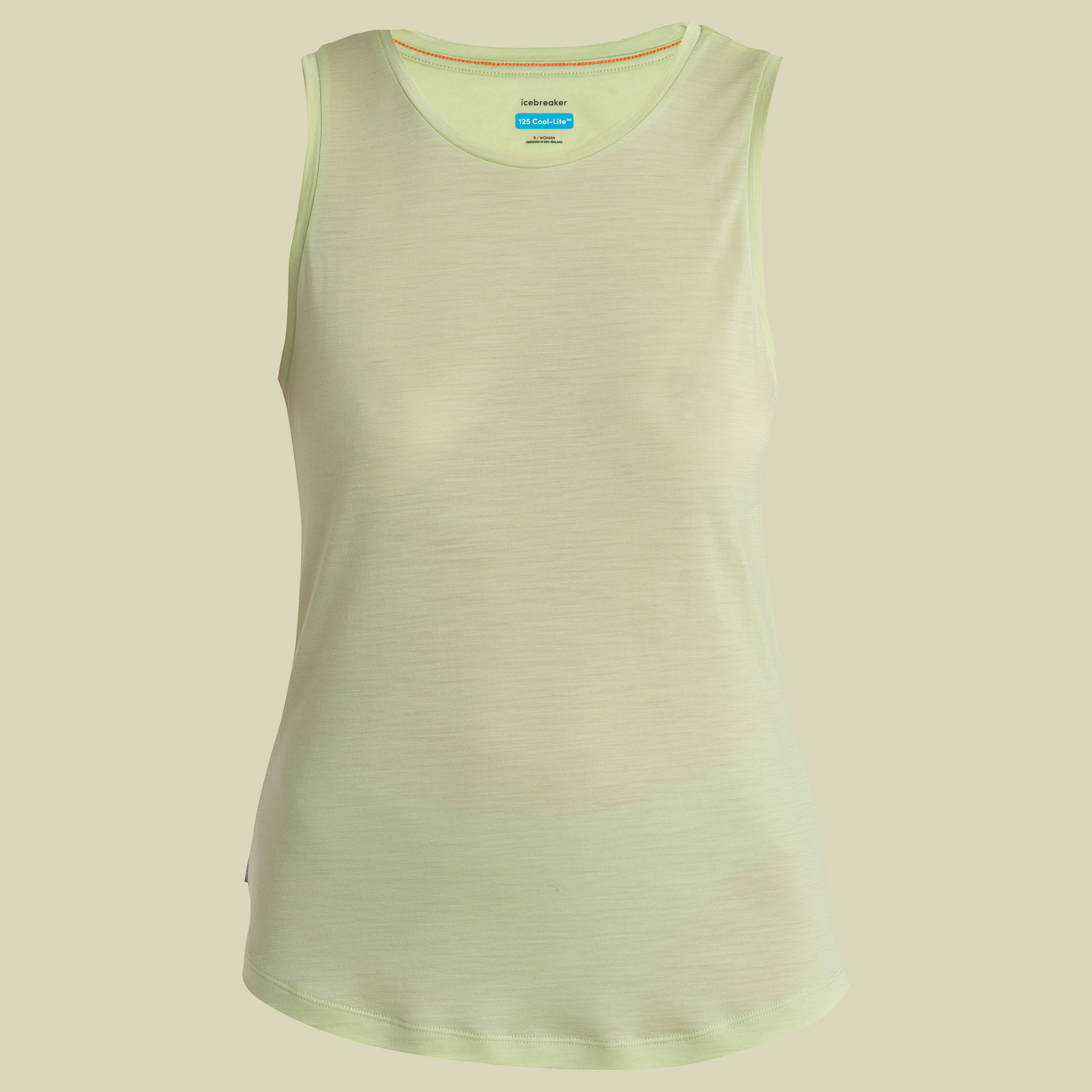 Merino 125 Cool-Lite Sphere III Tank Women L grün - glazen