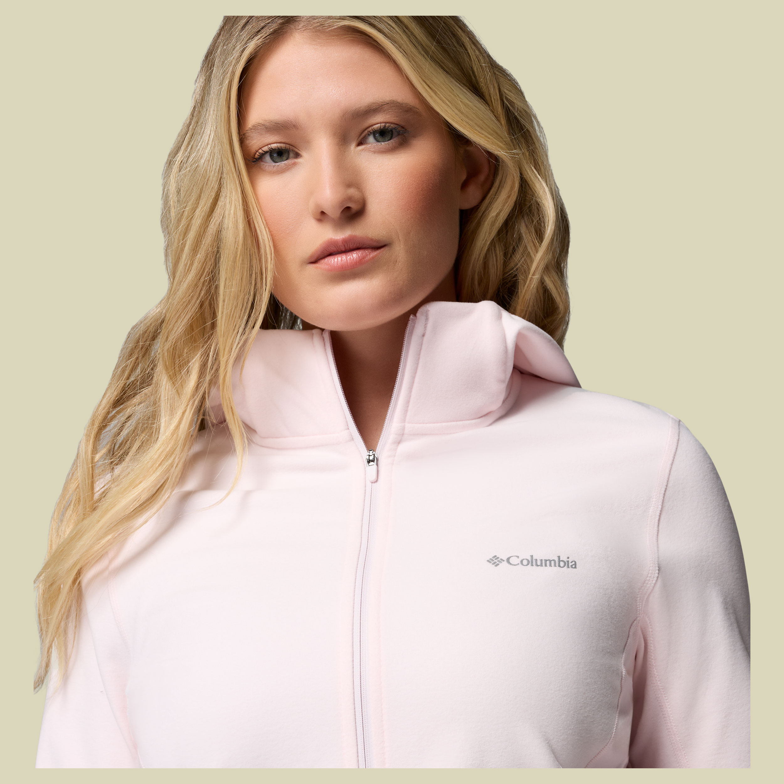 Star Valley Hooded Full Zip Women XL pink - powder pink
