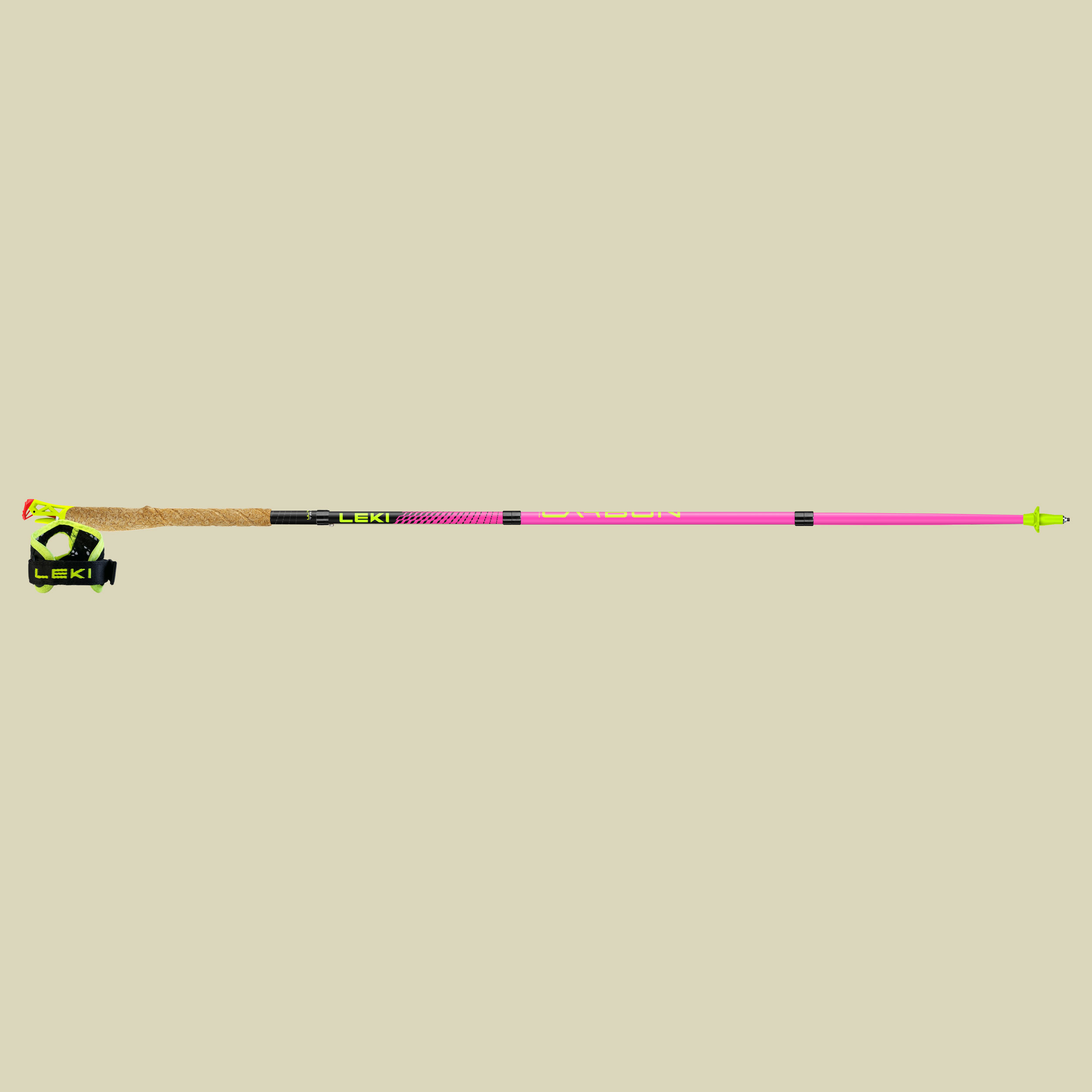 Ultratrail FX.One mehrfarbig 125 cm - neonpink-black-neonyellow