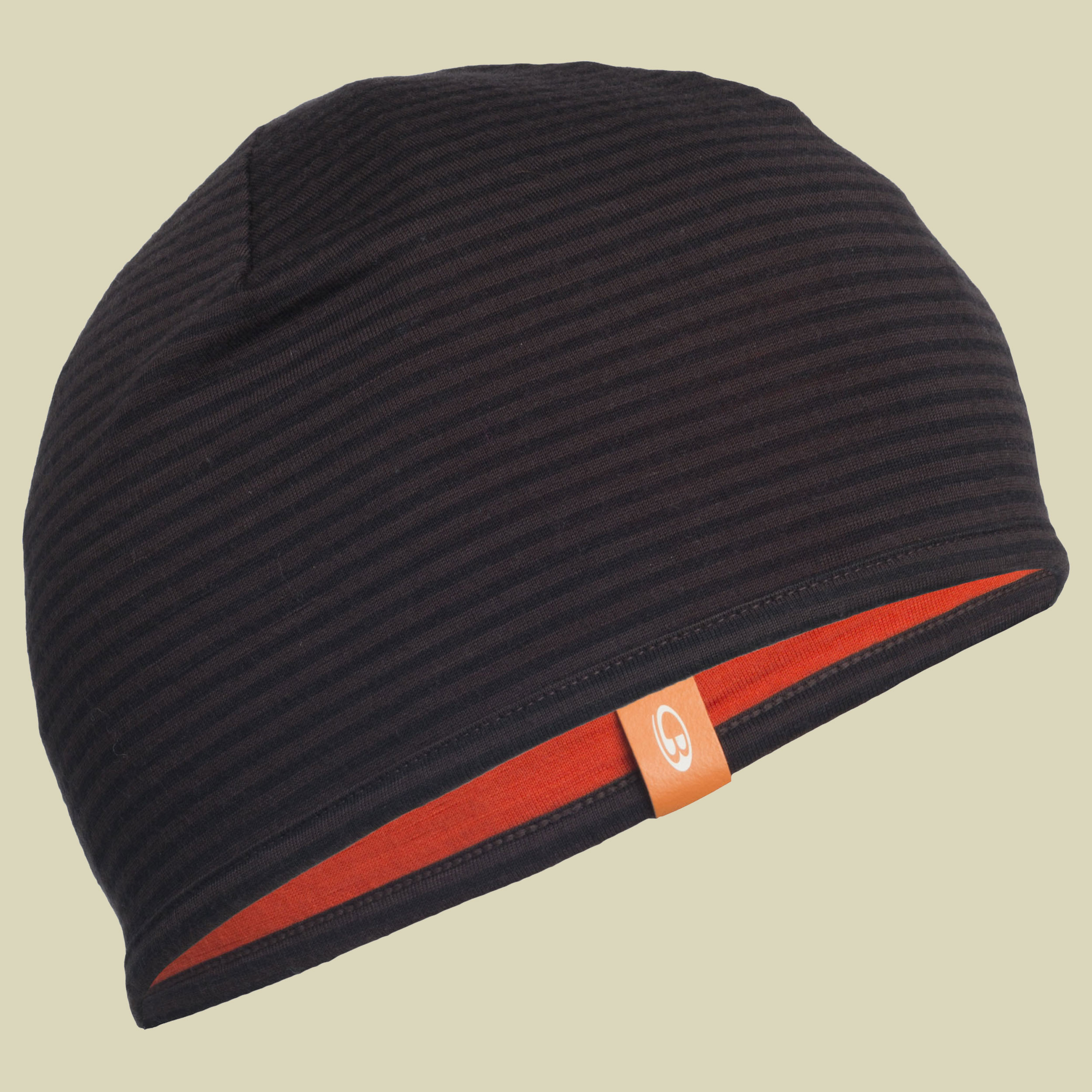 Pocket Hat Stripe200 Größe one size Farbe walnut/heat
