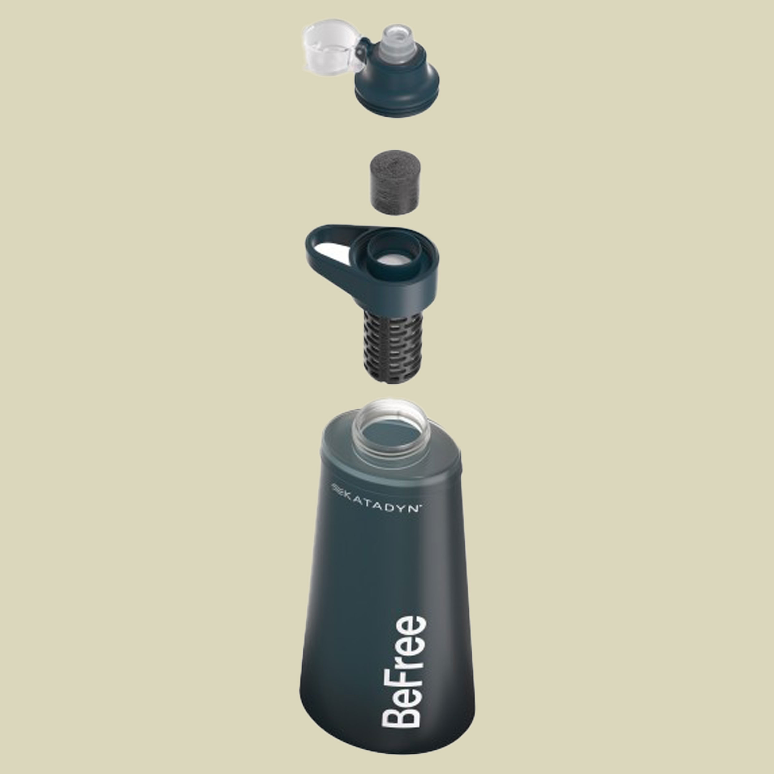 BeFree Filter AC 1,0 L blau - slate blue