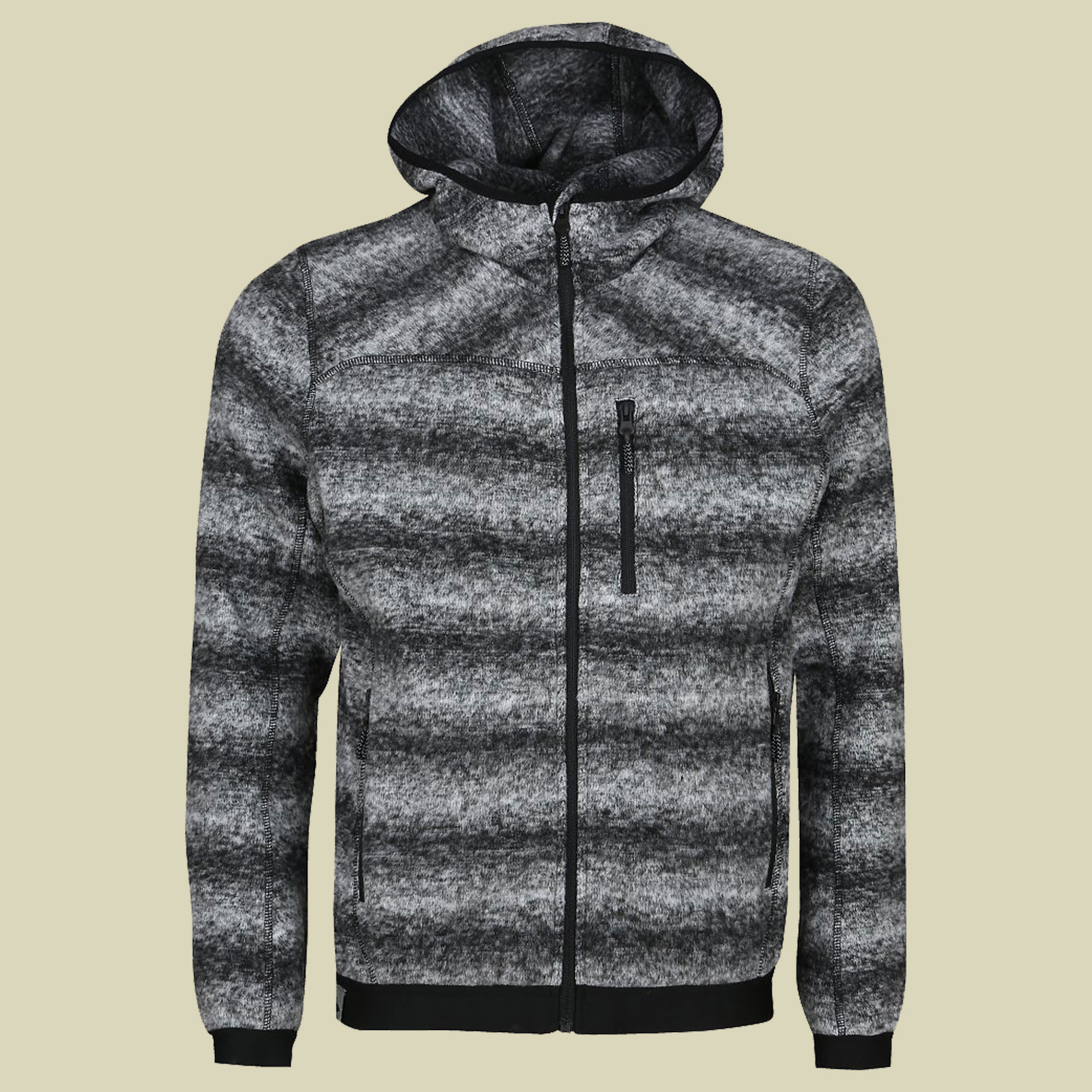 Salerno-M Fleece Jacket Men Größe L  Farbe grau-meliert