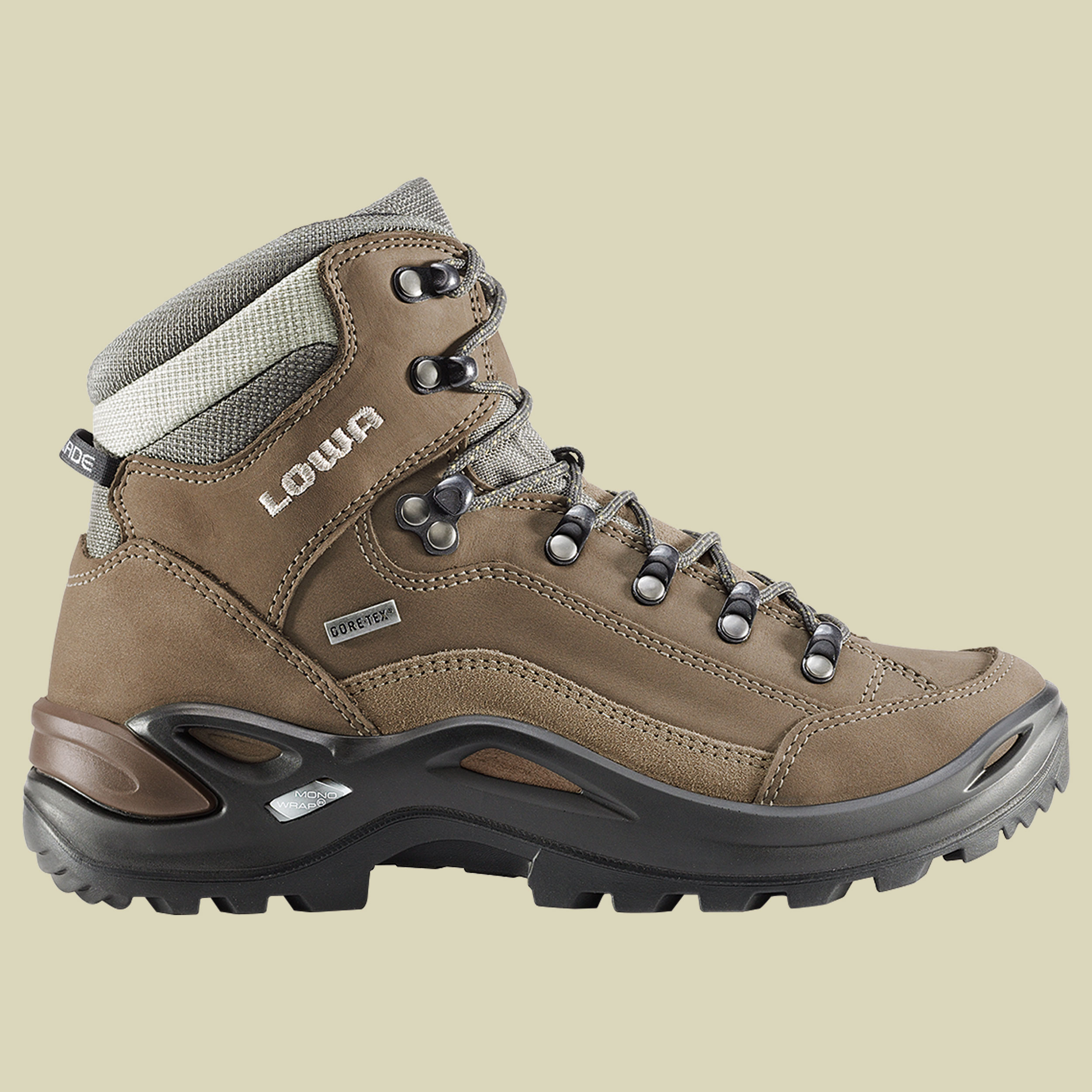 Renegade GTX Mid Wide Women Größe UK 7 Farbe stein