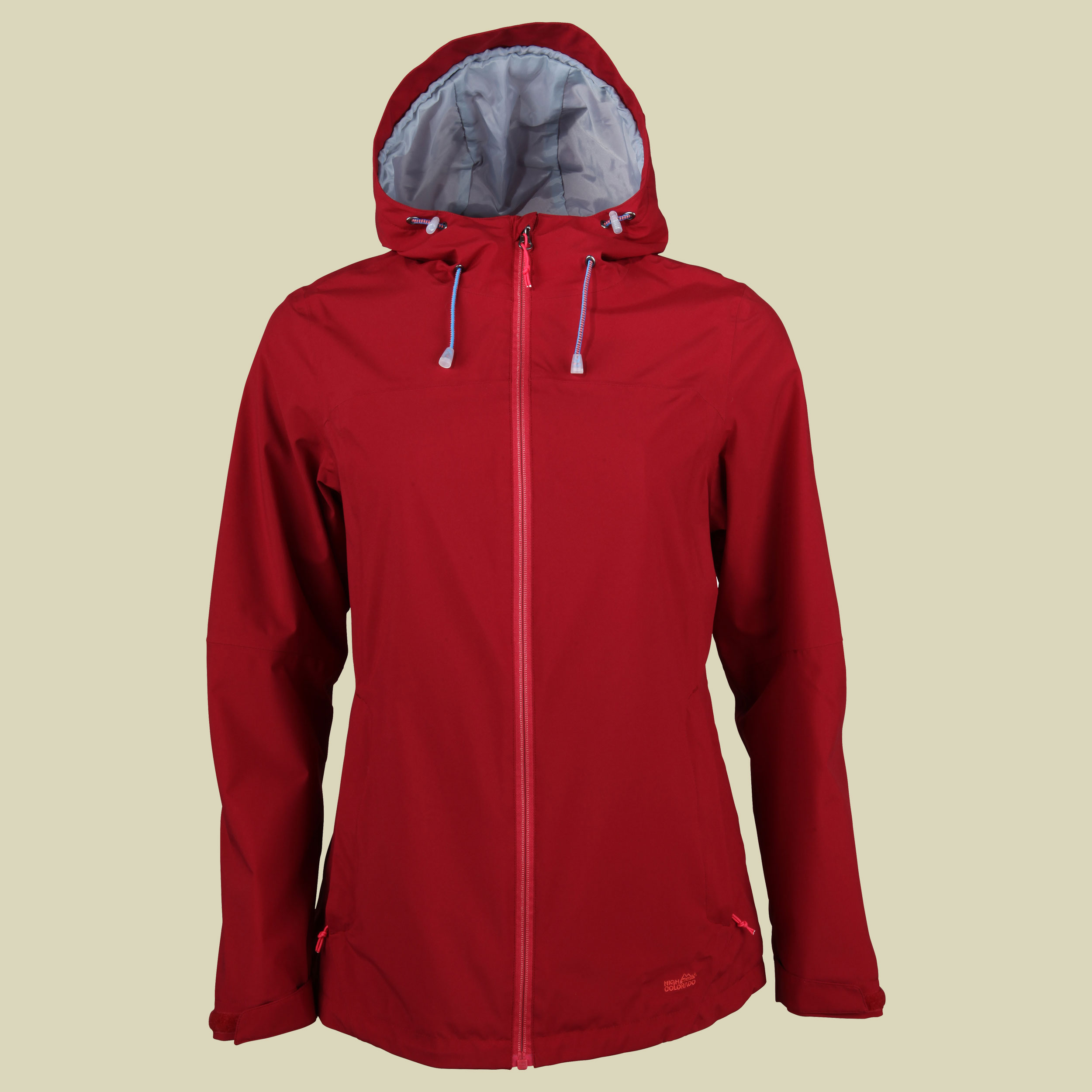 Lugano 3-L Damen Outdoorjacke Größe 38 Farbe rot 3000