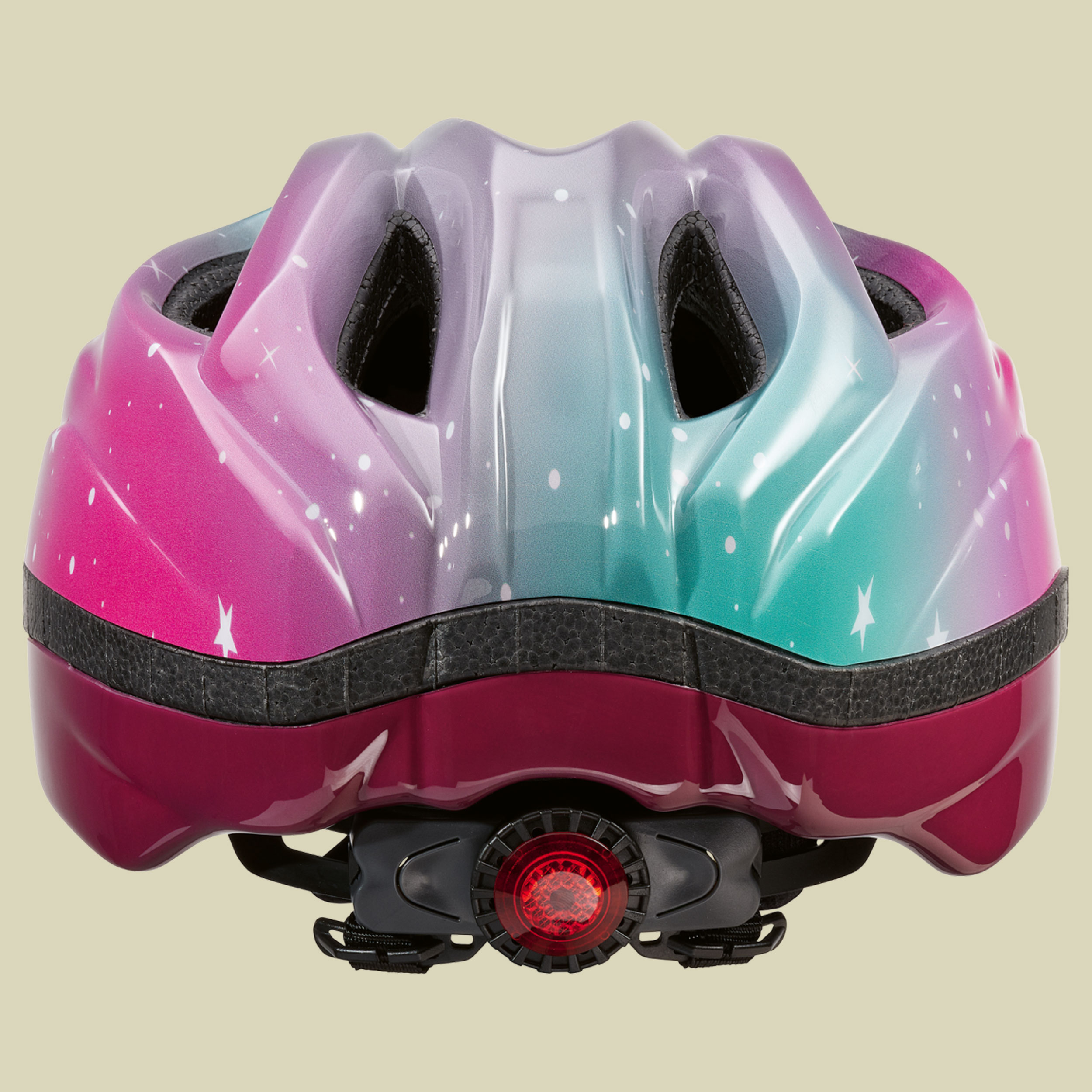 Meggy II Trend pink II S/M 49-55 cm - stars pink aqua glossy