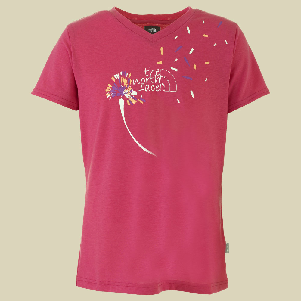Dandies V-Neck S/S Tee Shirt Girl's Größe S Farbe society pink