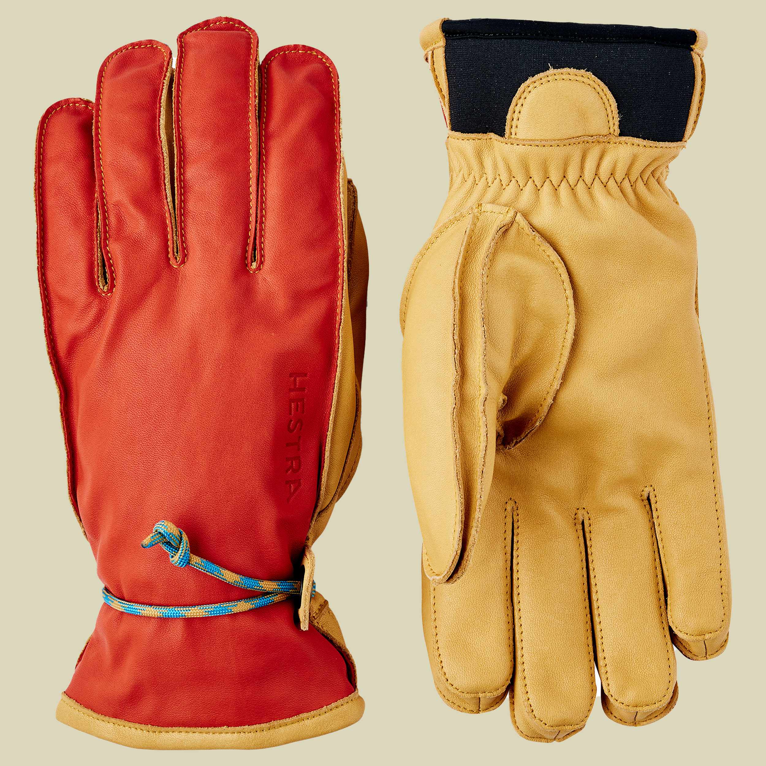 Wakayama rot 10 - flame red/tan