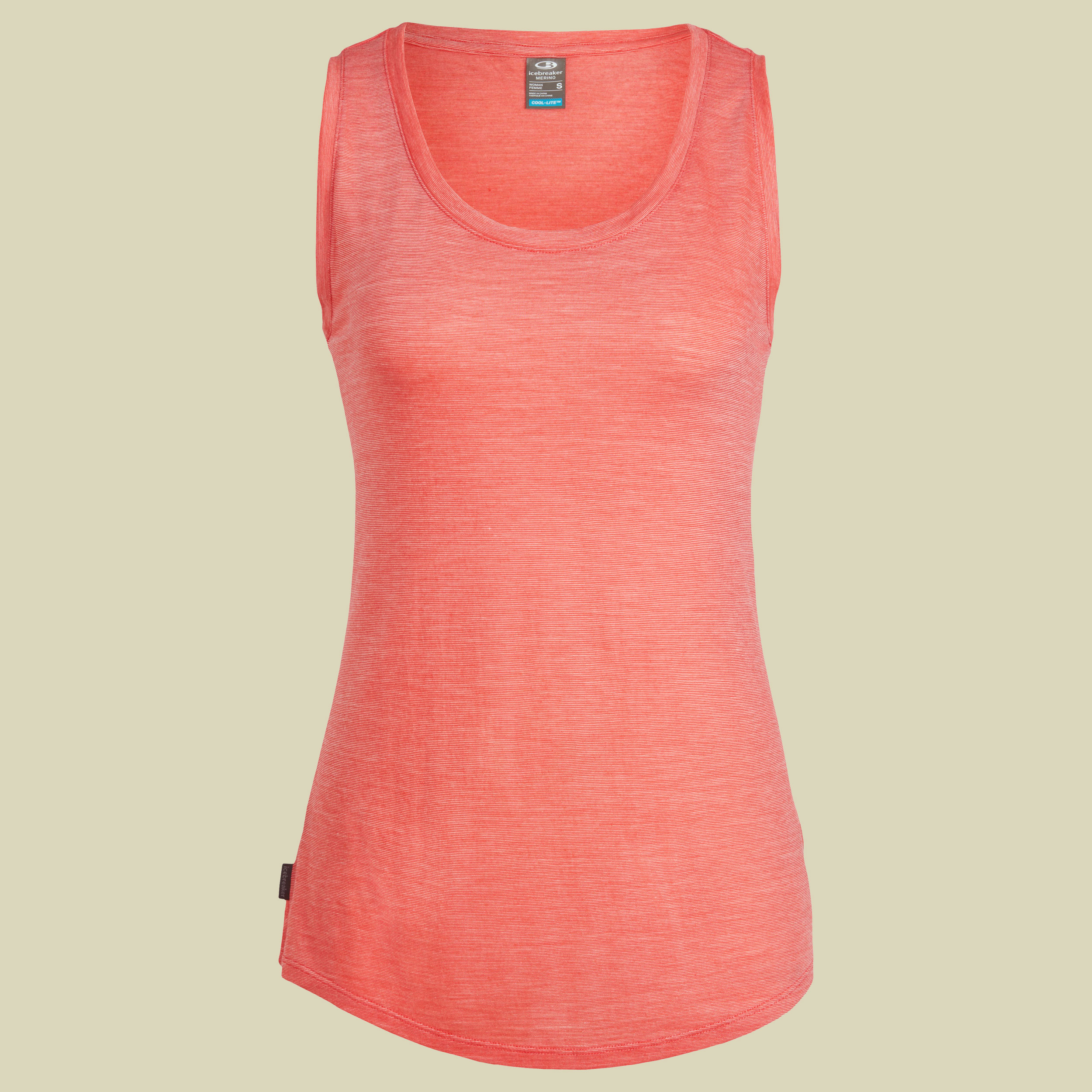 Sphere Tank Women Größe M Farbe stripe ember/snow