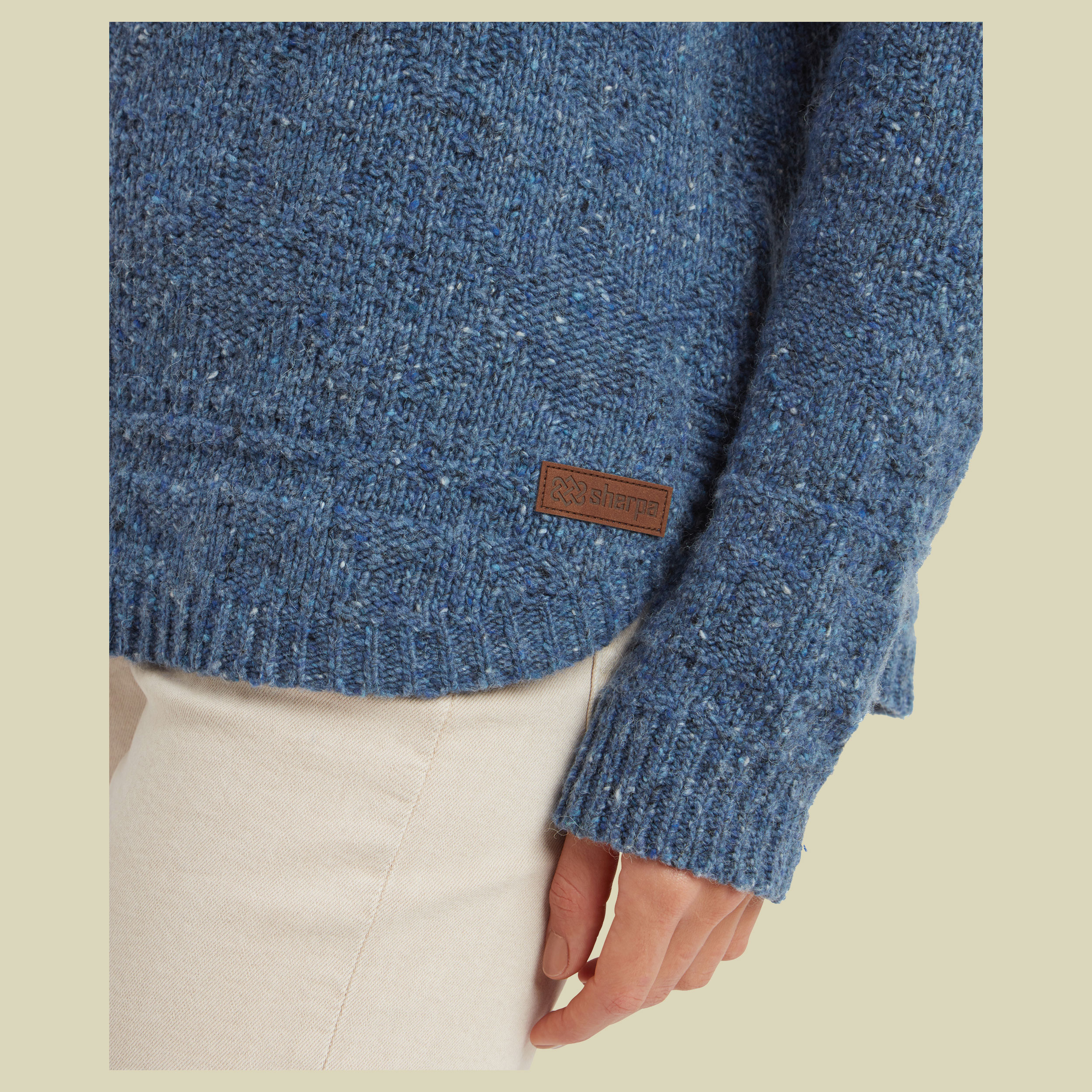 Yuden Pullover Sweater Women blau S - Farbe seaport blue