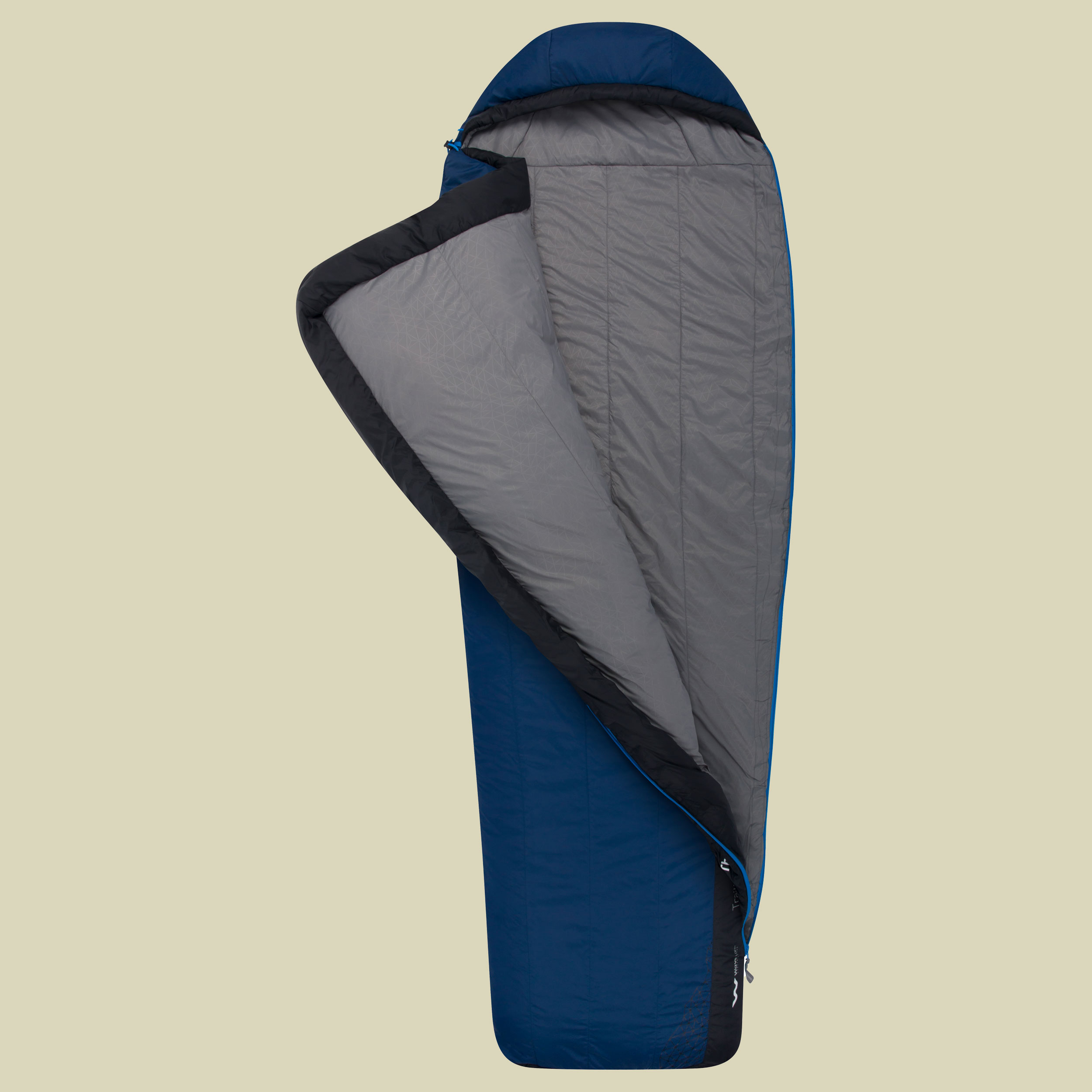 Trailhead ThIII-Regular Wide Left Zip bis Körpergröße 183 cm regular wide Farbe midnight / cobalt, Reißverschluss links