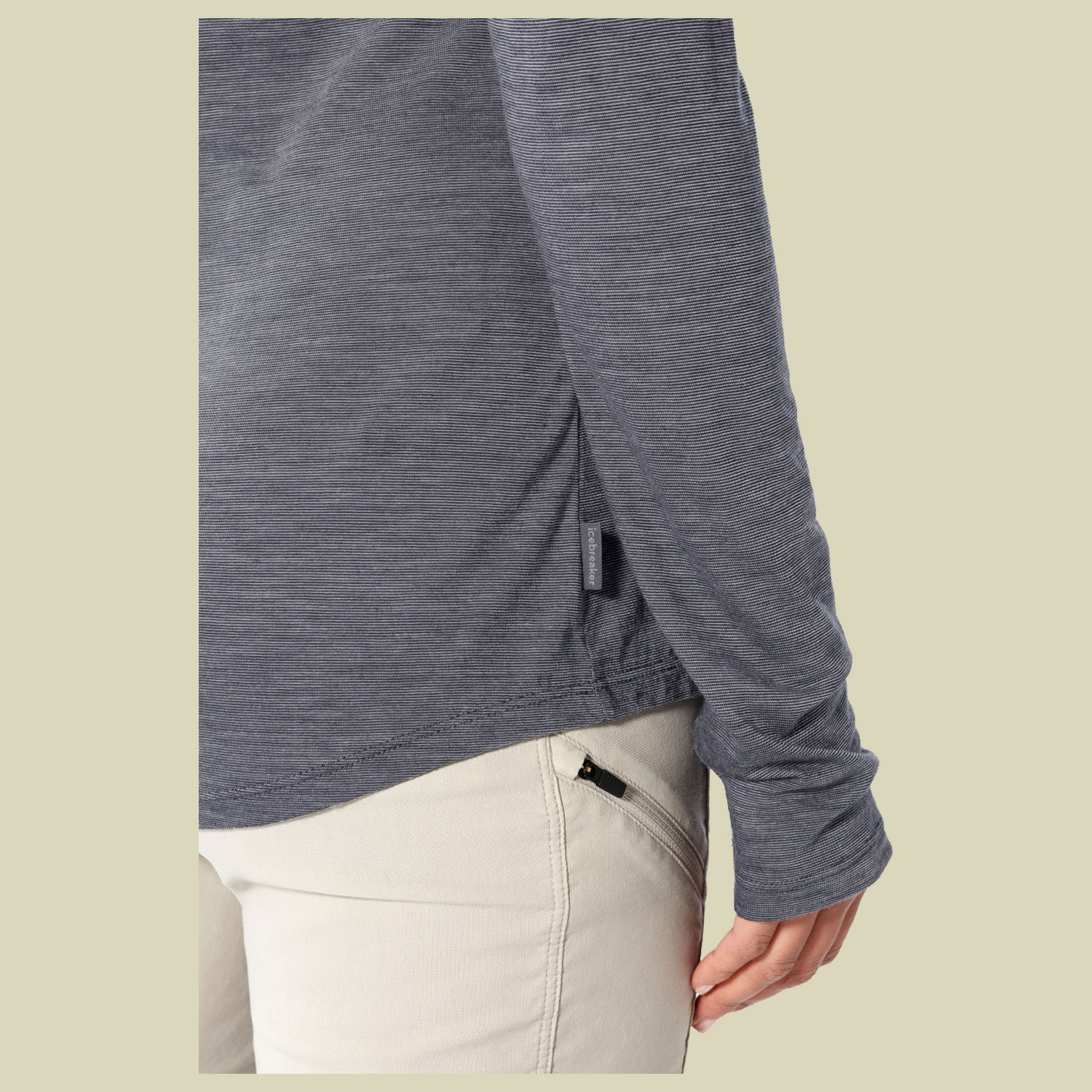 Sphere LS Low Crewe Women Größe L Farbe stripe panther