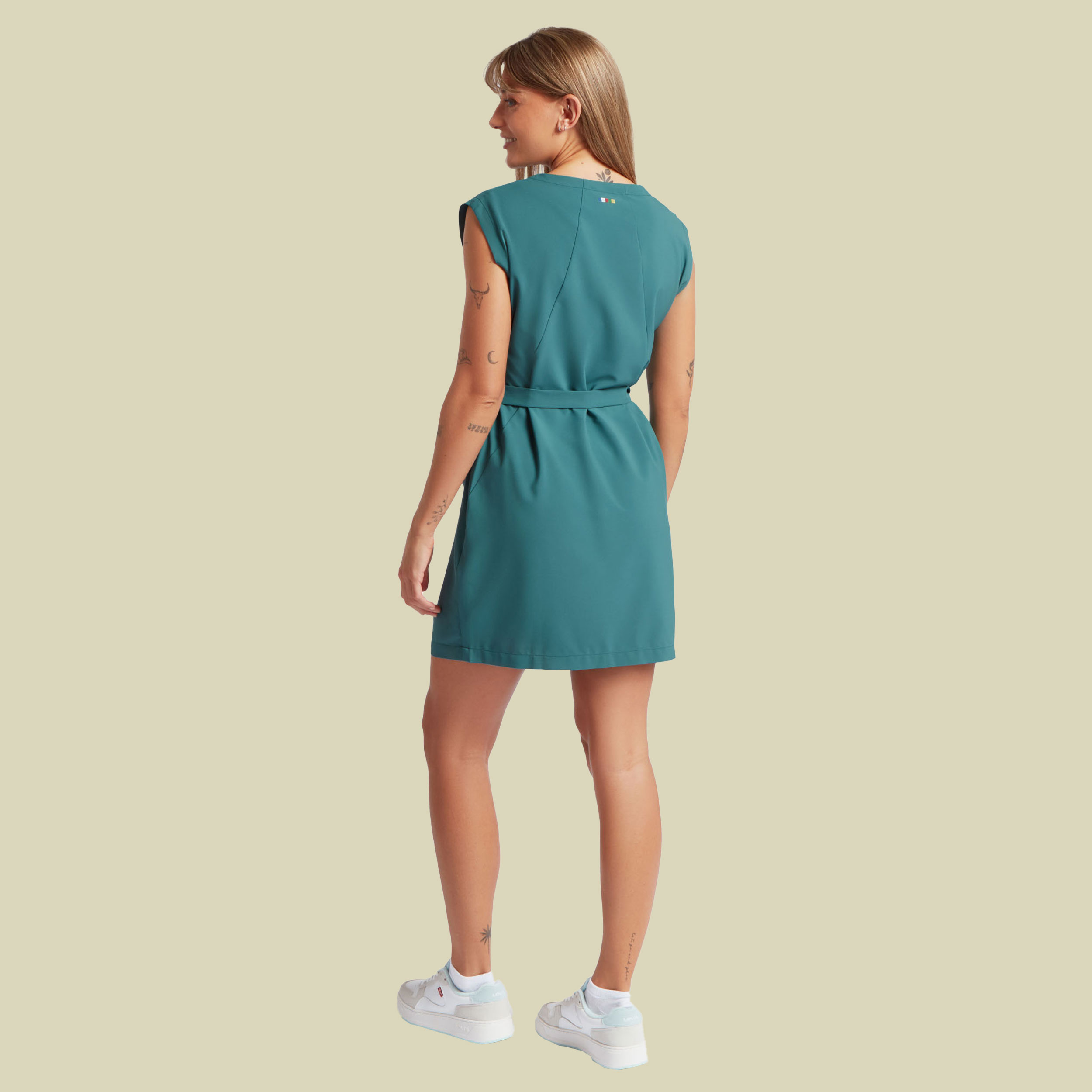 Sajilo Travel Dress M grün - Farbe hydra