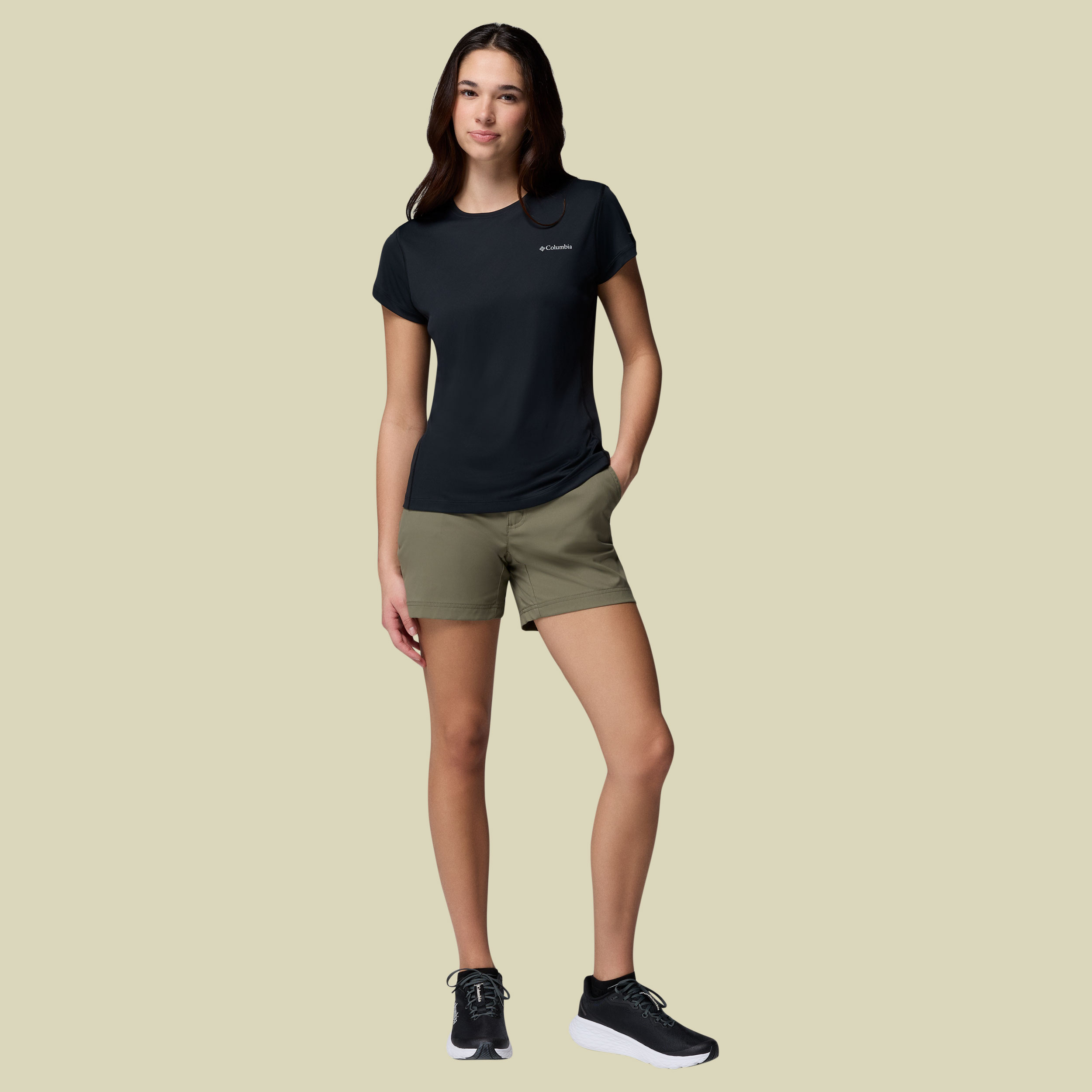 Zero Rules Light SS Crew Women L schwarz1 - black