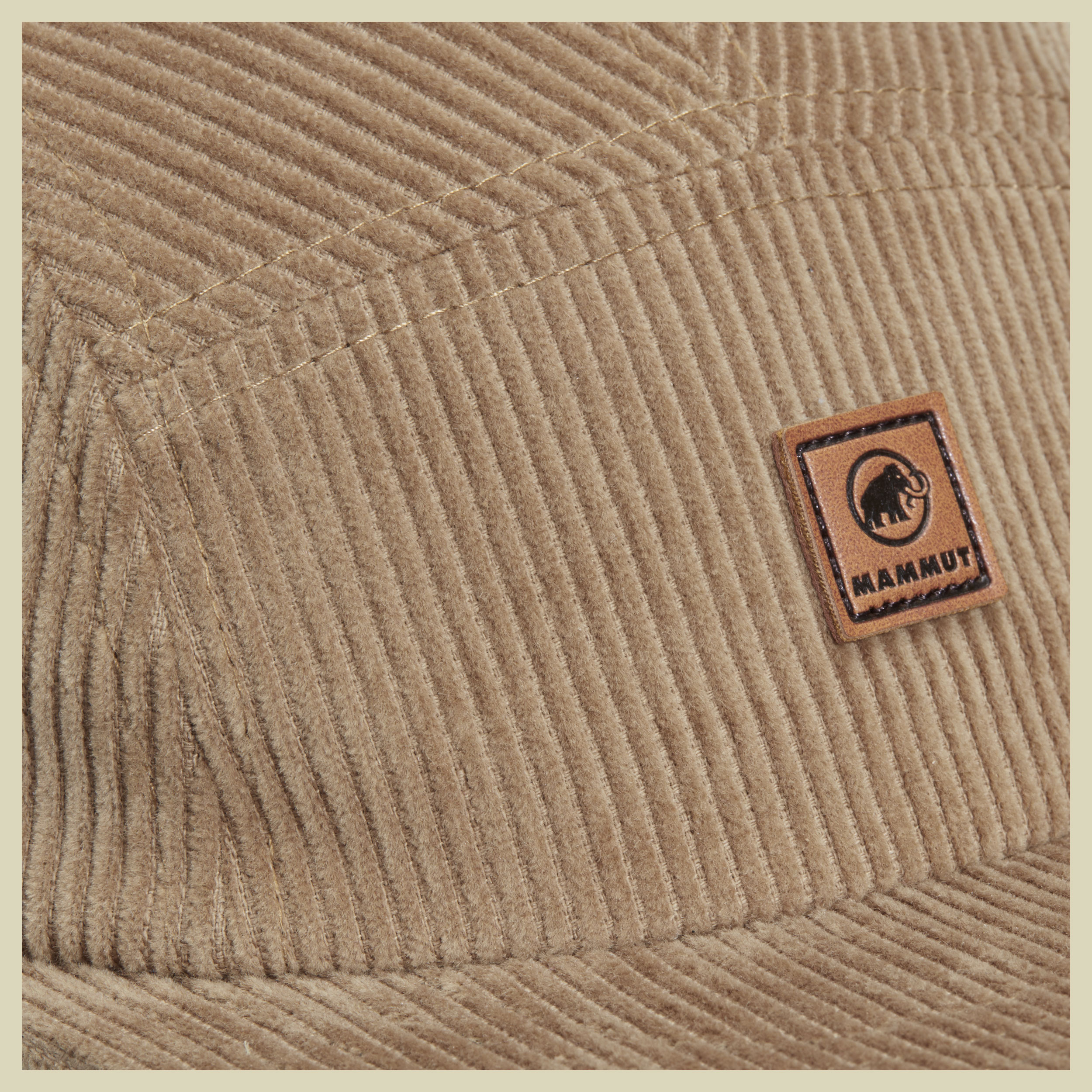 Cord Cap Größe L-XL Farbe dark sand