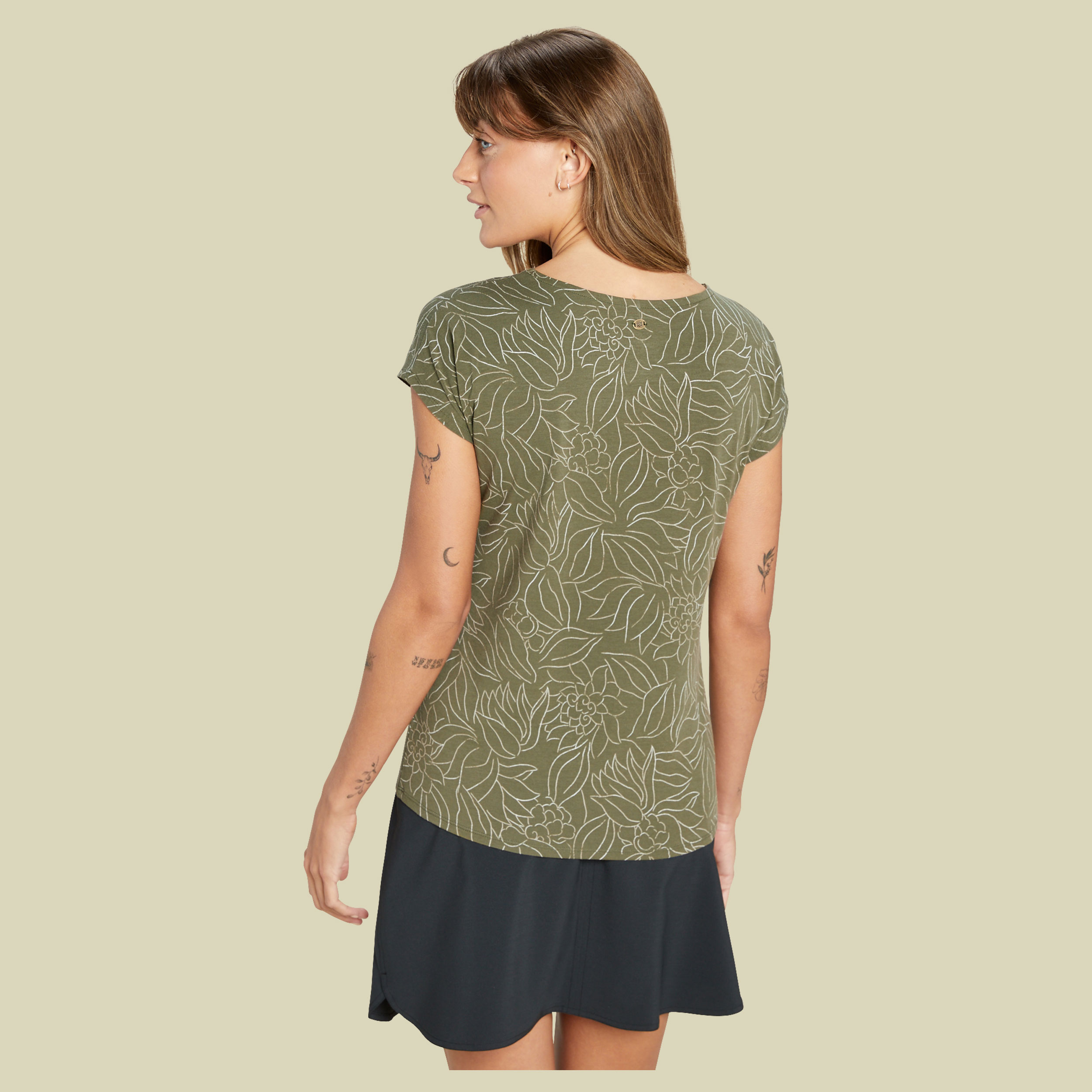 Neha Tee Women Größe L  Farbe evergreen leaf