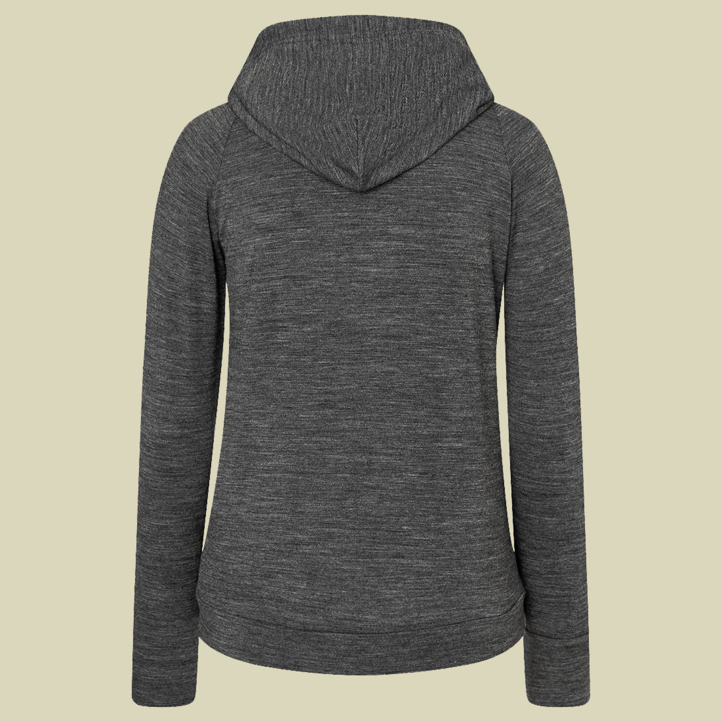 Essential Zip Hoodie Women Größe S Farbe caviar melange