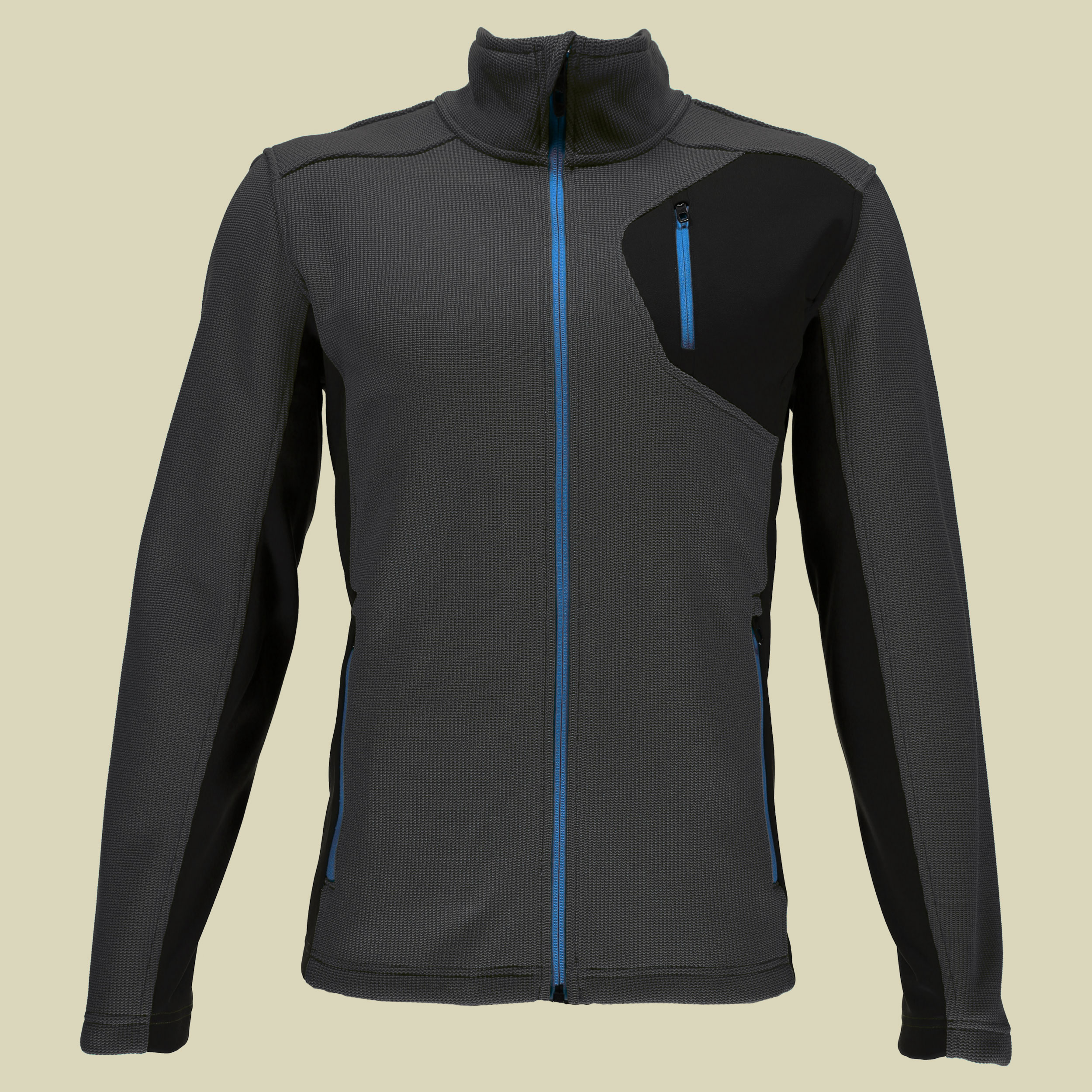 Bandit Full Zip LT WT Stryke Fleece Jacket Men Größe M Farbe polar/black/electric blue