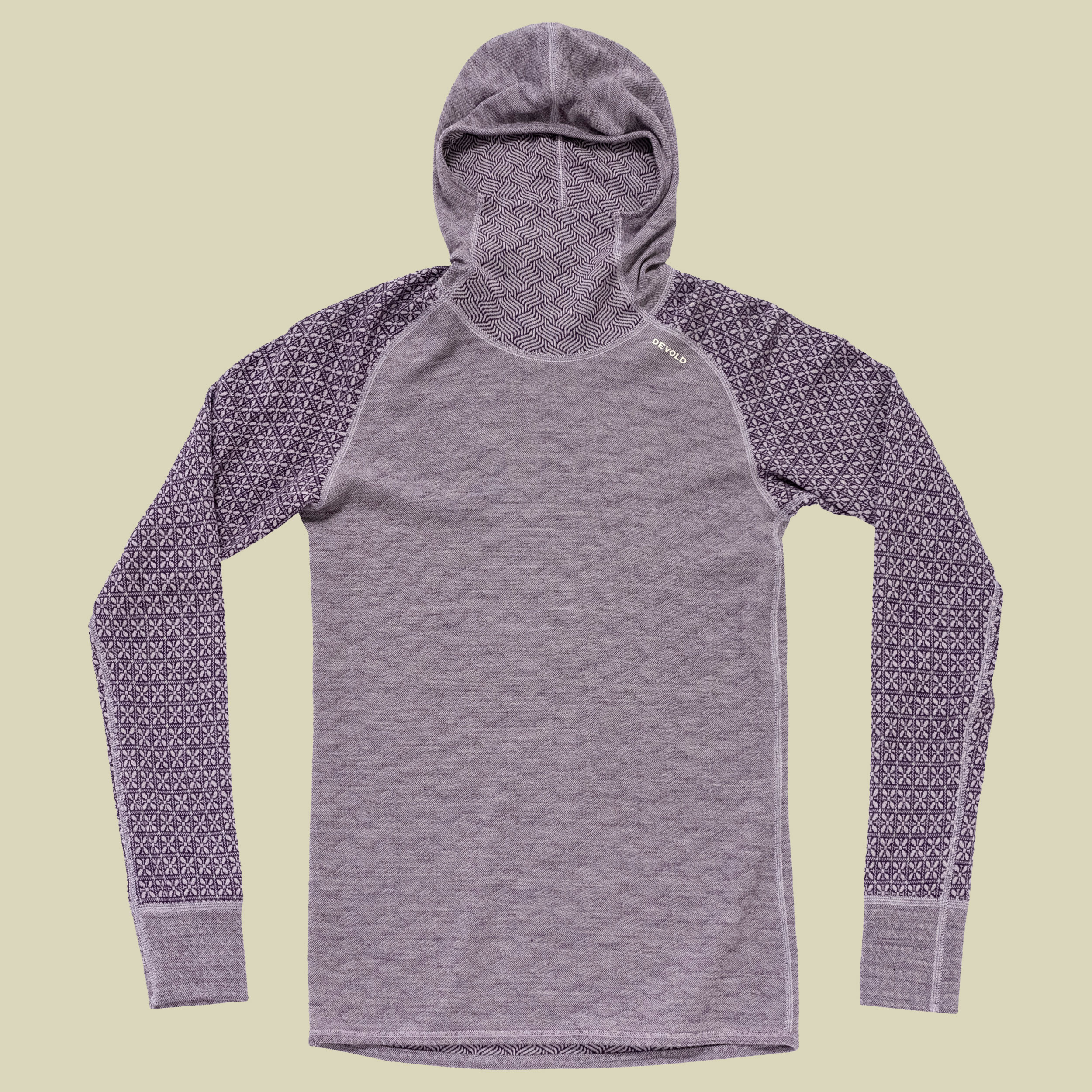 Kvitegga Merino 230 Hoodie Woman rosa XL