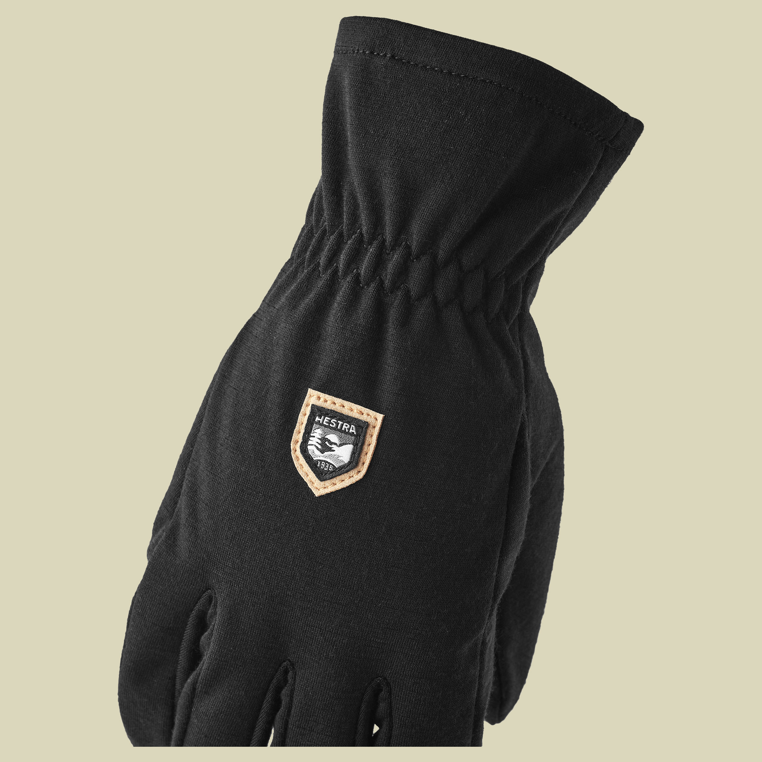 Windwool Merino Liner - 5 Finger 9 schwarz - black
