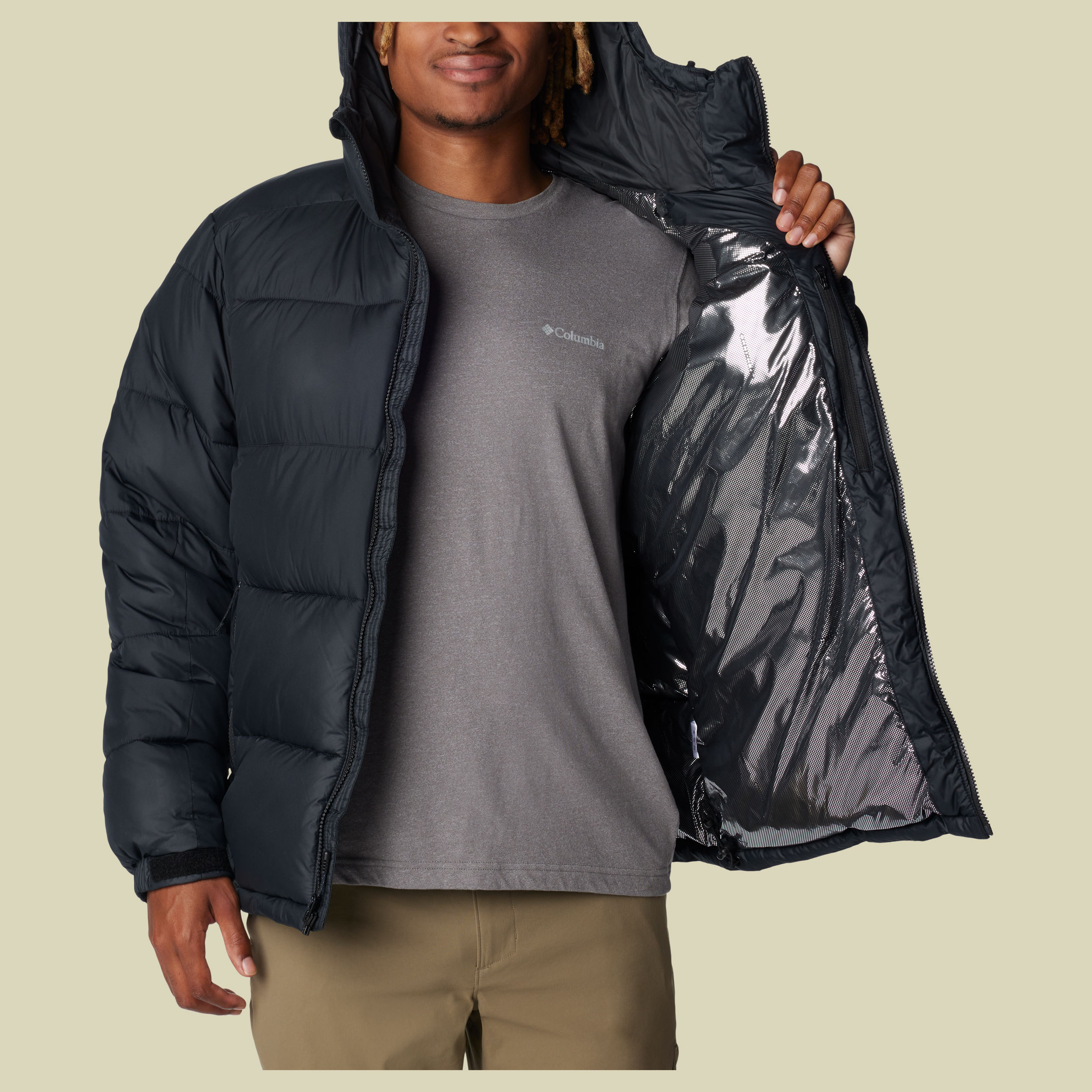 Pike Lake II Hooded Jacket Men Größe XXL Farbe black