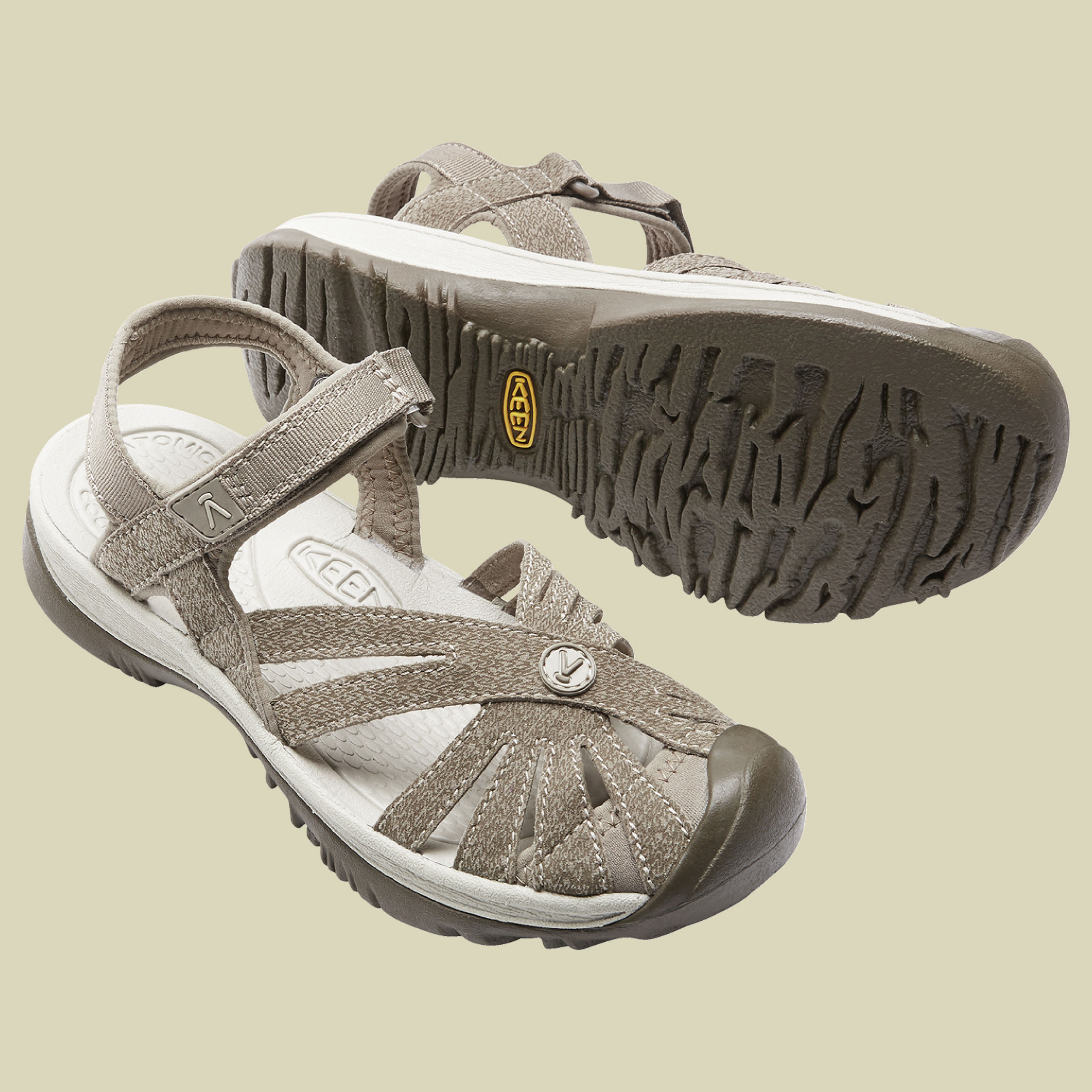 Rose Sandale Women Größe UK 3 Farbe brindle/shitake