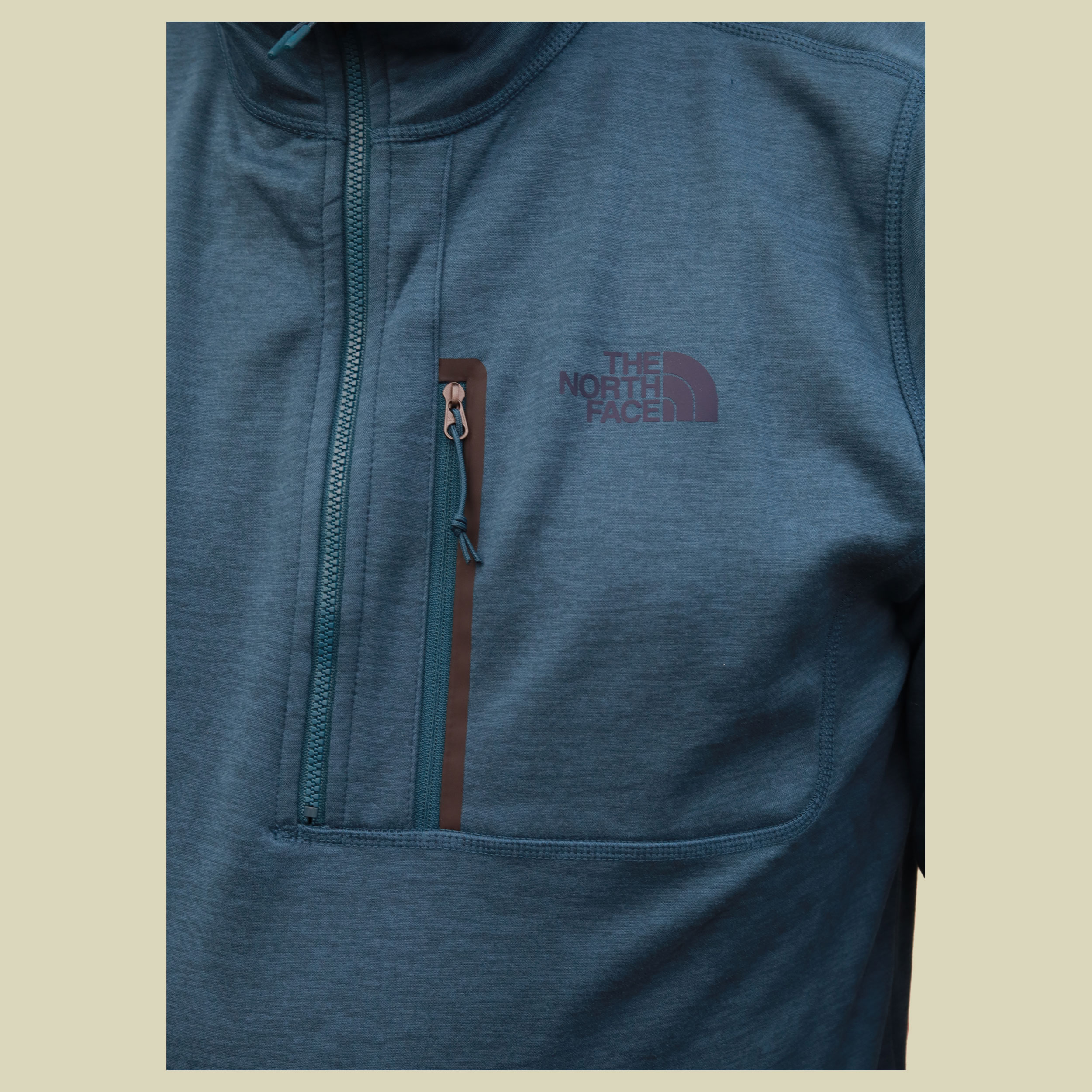 Canyonlands 1/2 Zip Men Größe S Farbe monterey blue heather