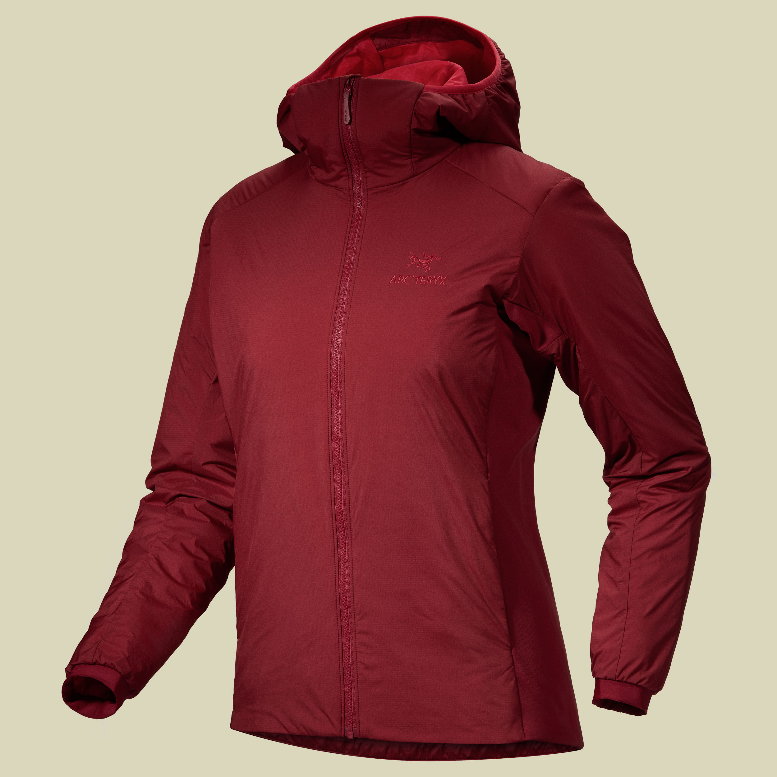 Atom Hoody Women Größe S Farbe bordeaux