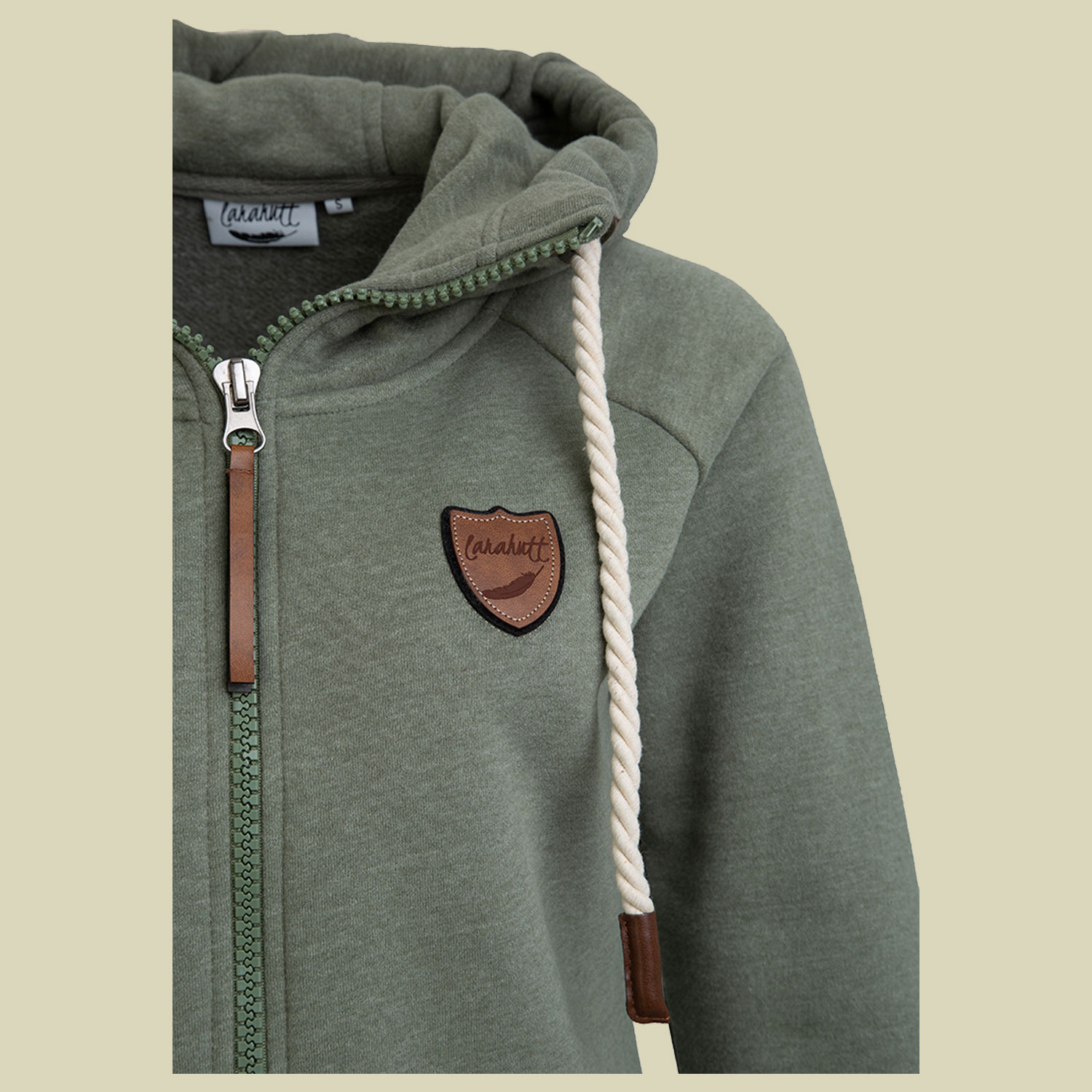 Sweatjacke Women Größe M  Farbe grün