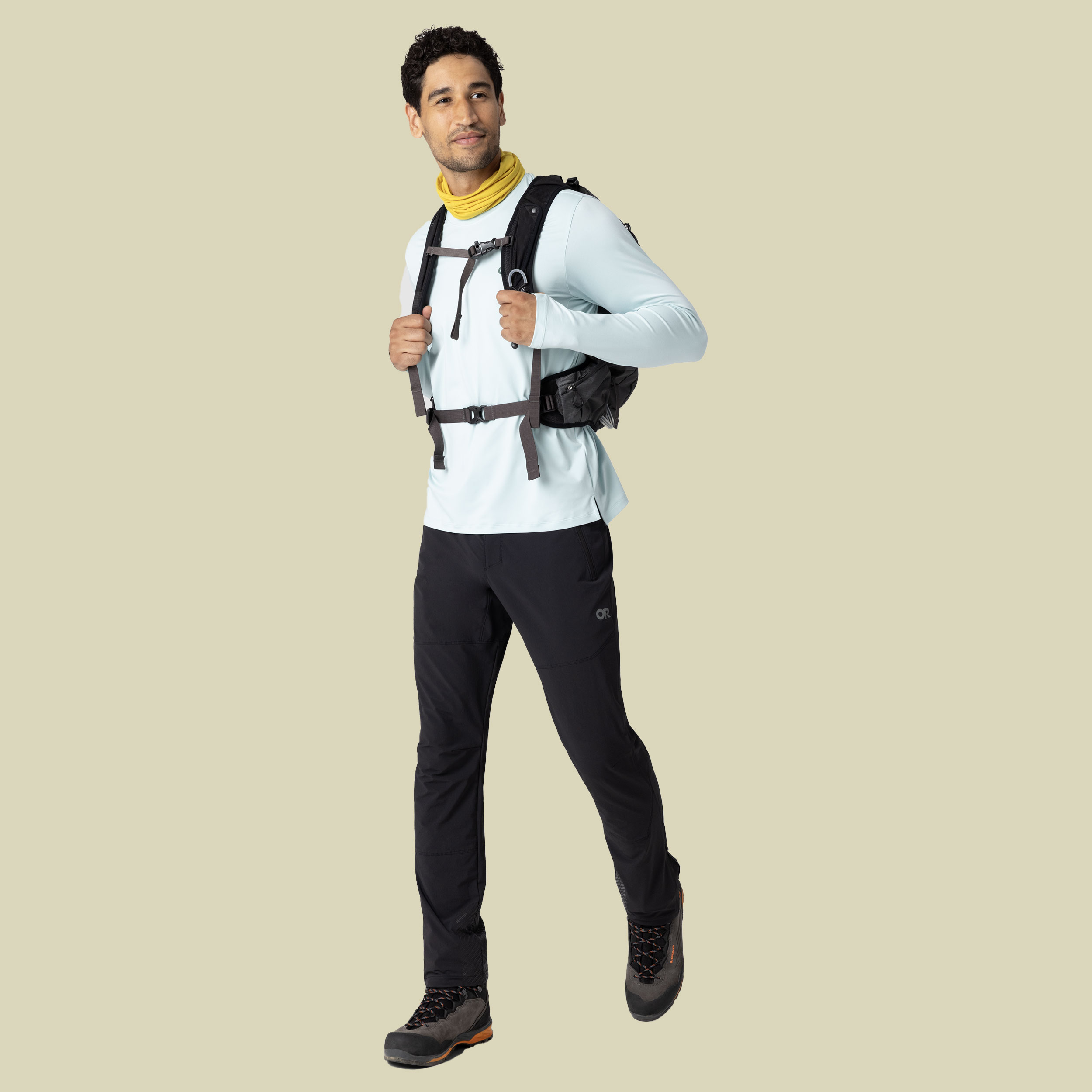 Men`s ActiveIce Spectrum Sun Long Sleeve Tee XL blau - tidal