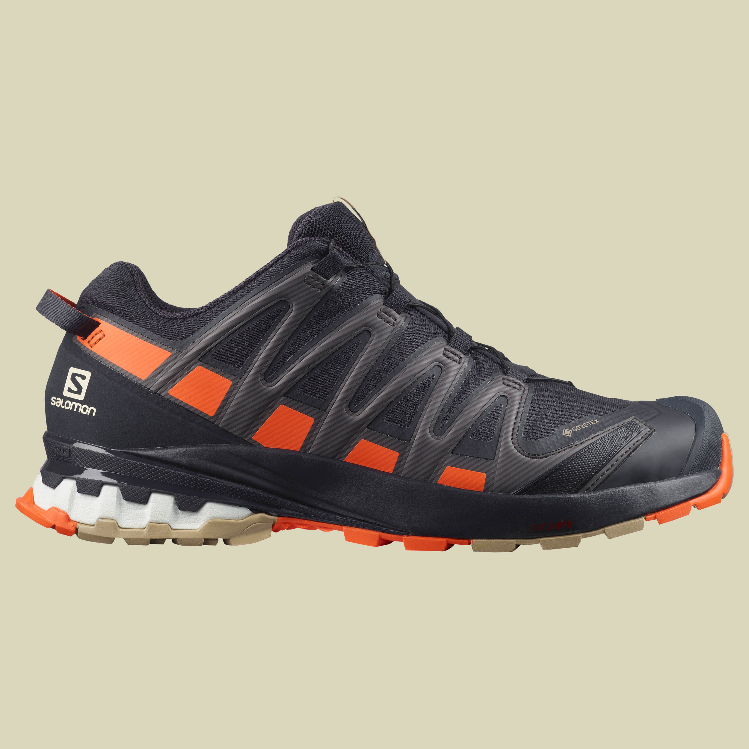 XA PRO 3D V8 GTX Men Größe UK 8 Farbe night sky/red orange/safari